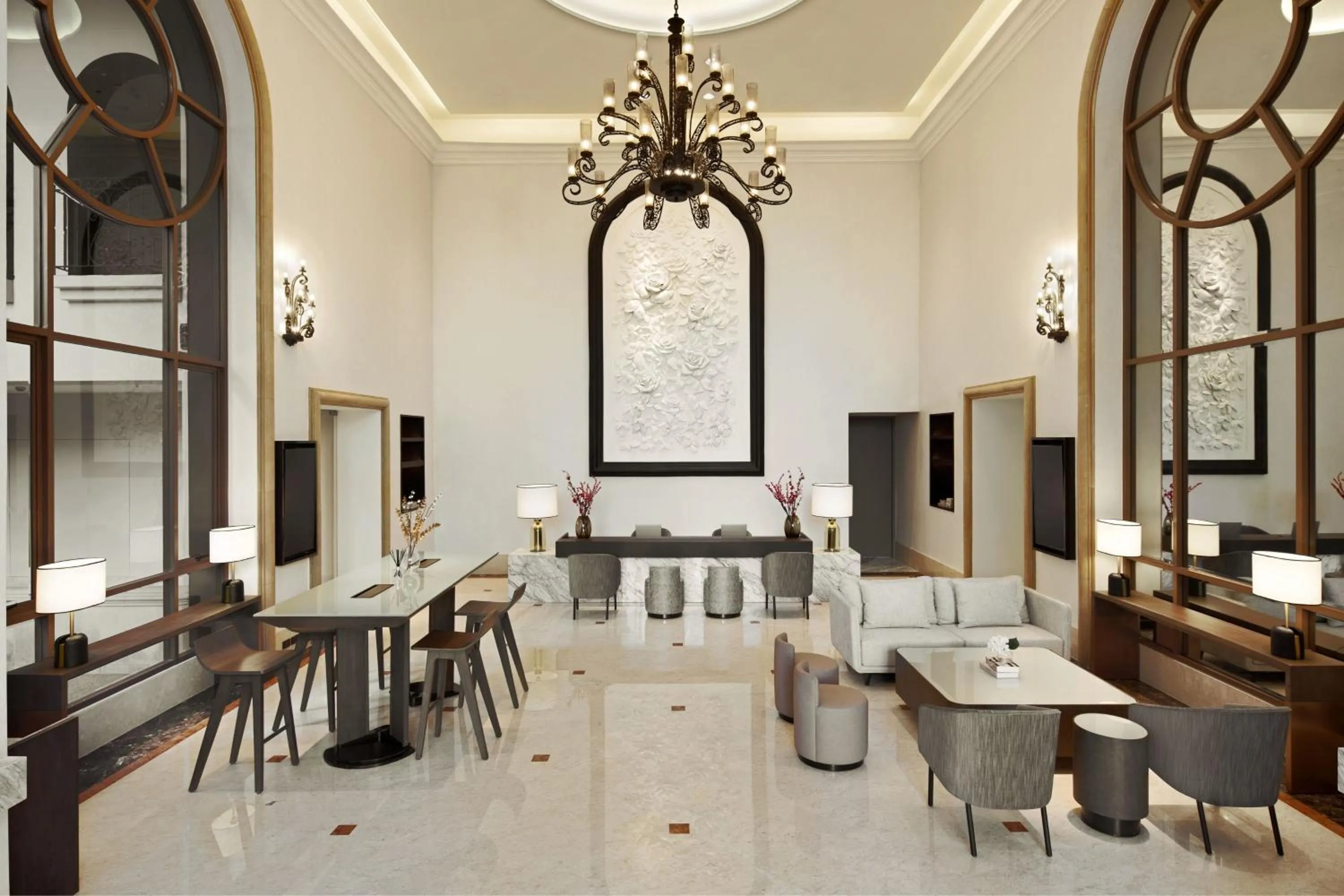 Lobby or reception in Marriott Executive Apartments Bangkok, Sukhumvit 101