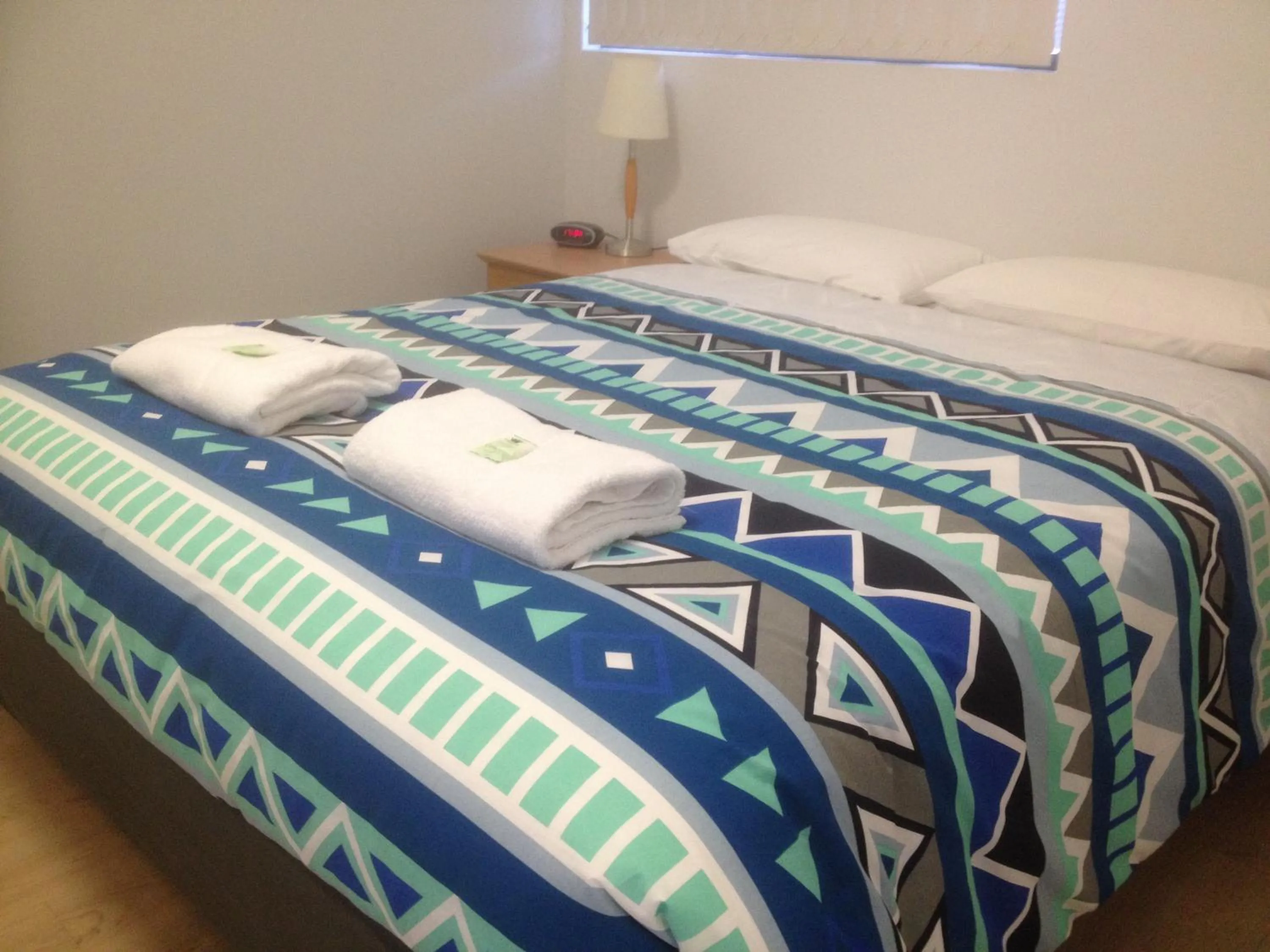 Bed in Mandurah Ocean Marina Chalets