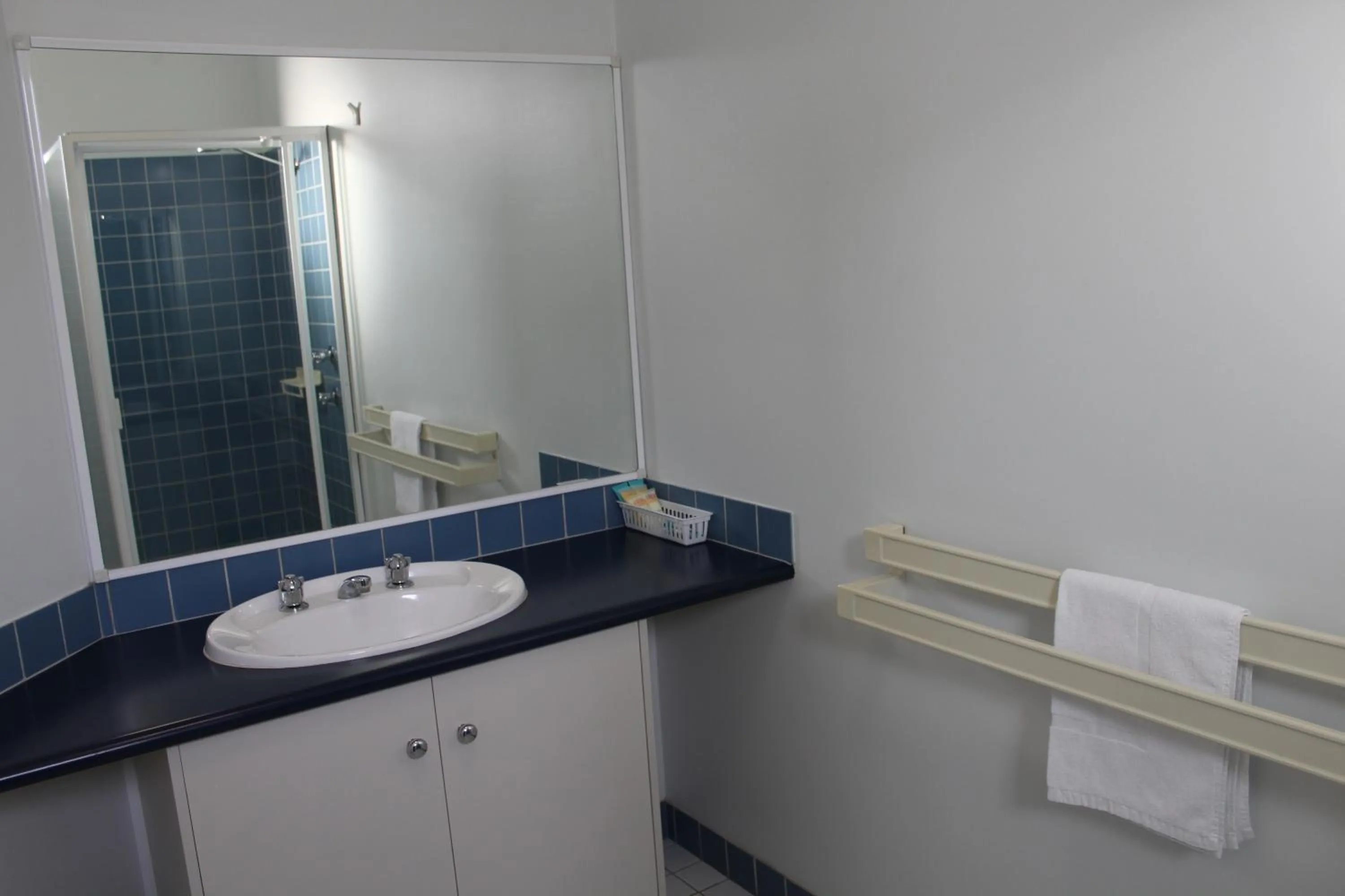 Shower in Mandurah Ocean Marina Chalets