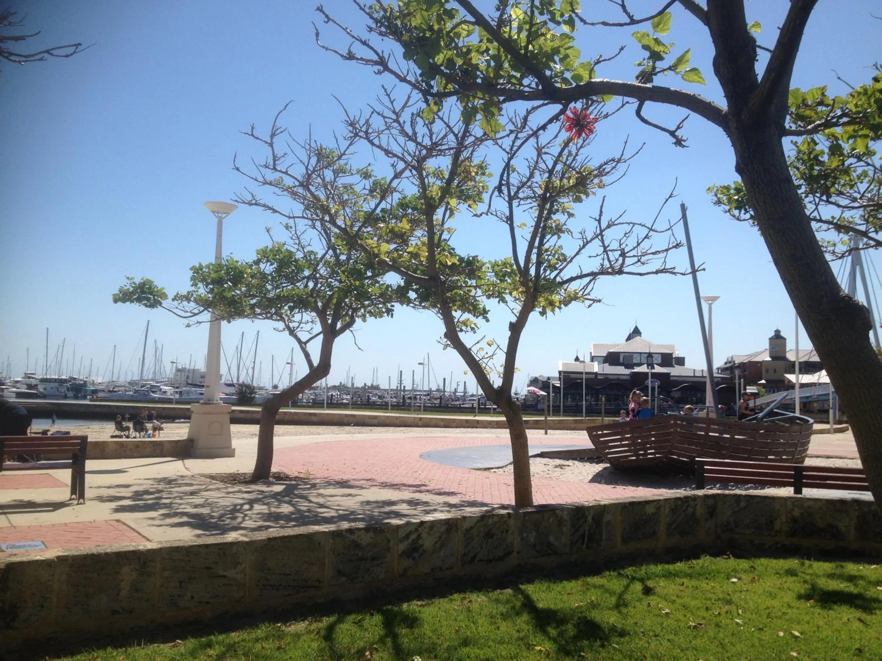 Beach in Mandurah Ocean Marina Chalets
