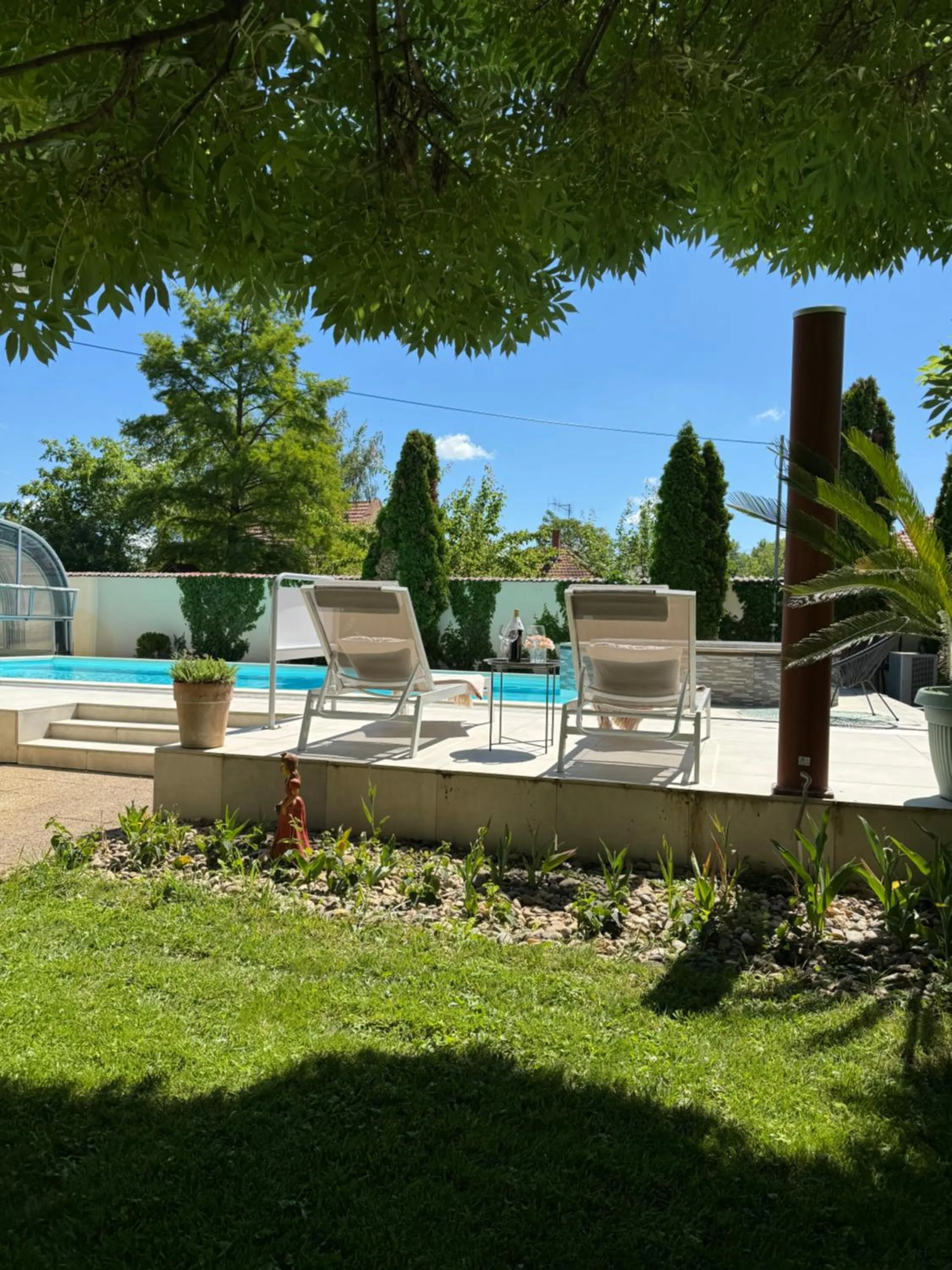 Garden in Amfora Panzió