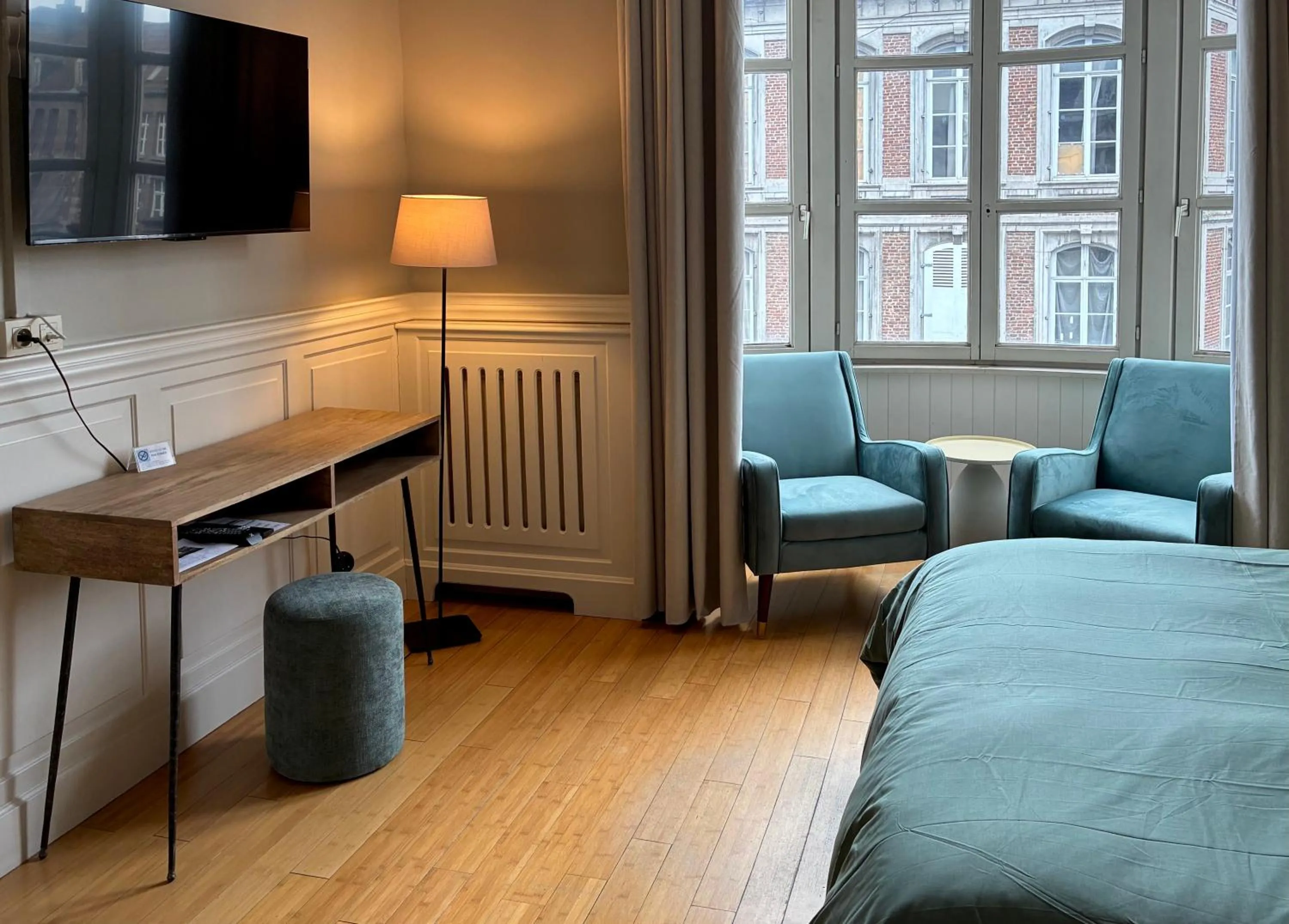 Bed in Hotel Saint Georges