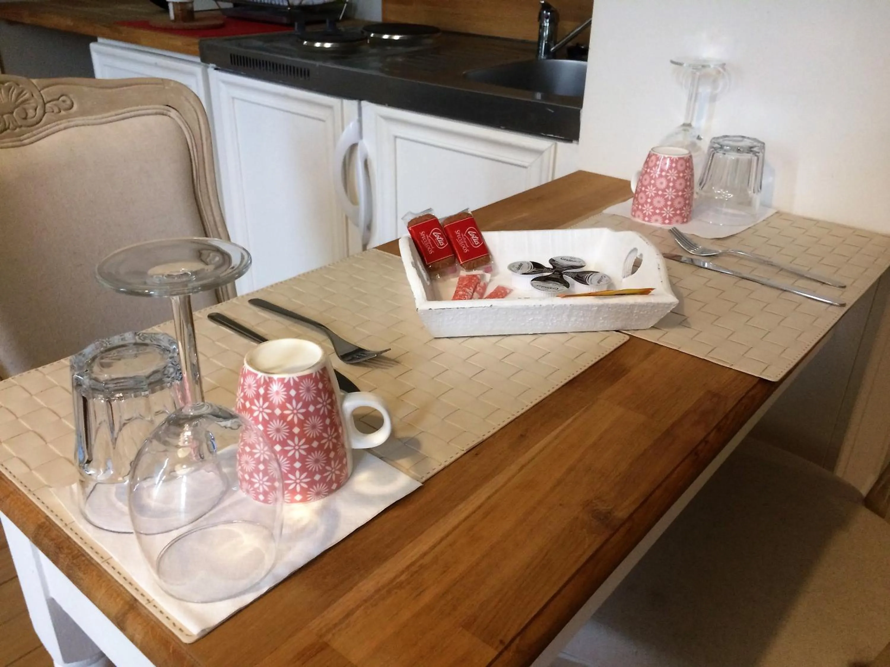 Kitchen or kitchenette in Hotel Saint Georges