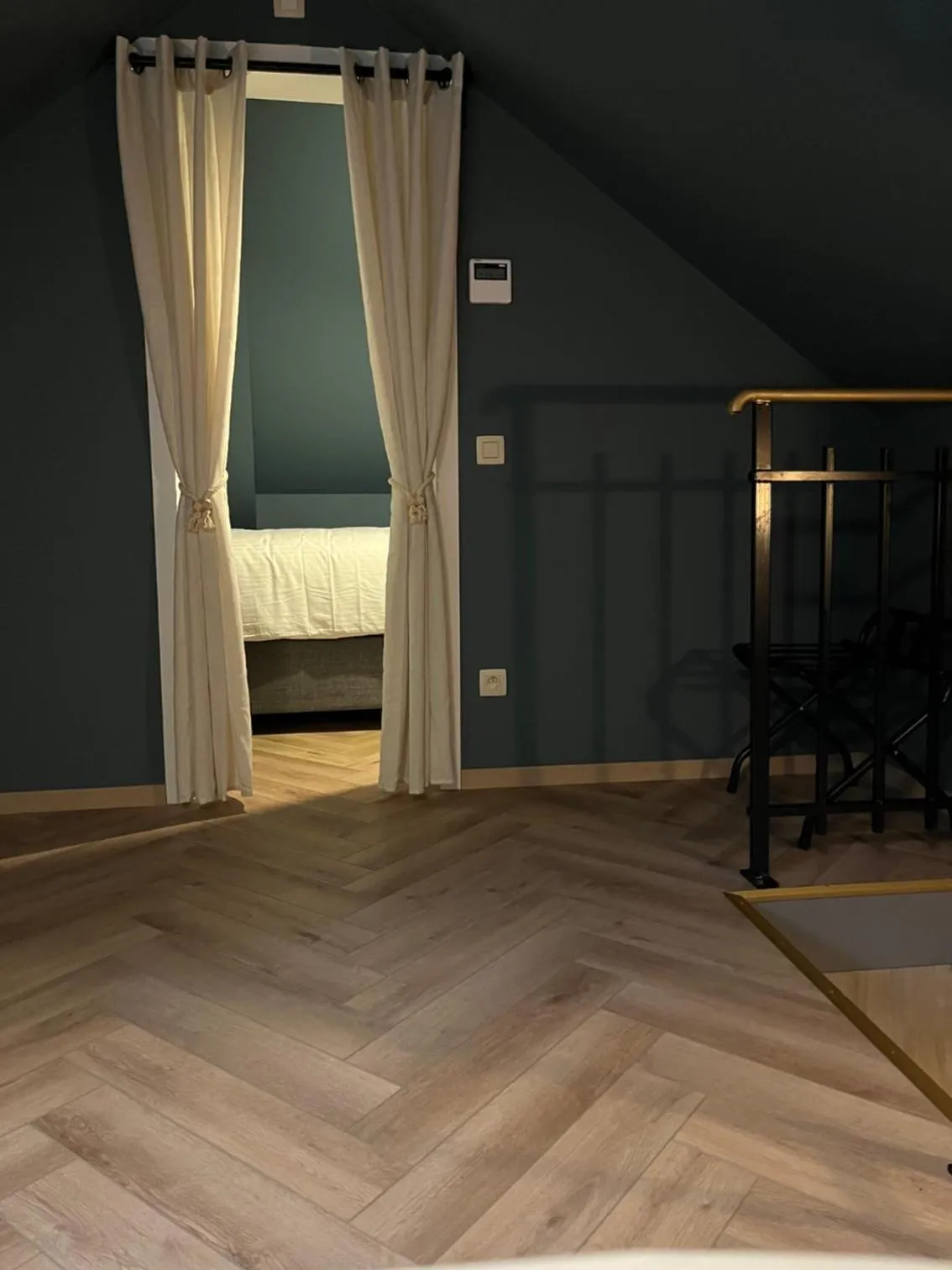 Bed in Hotel Saint Georges