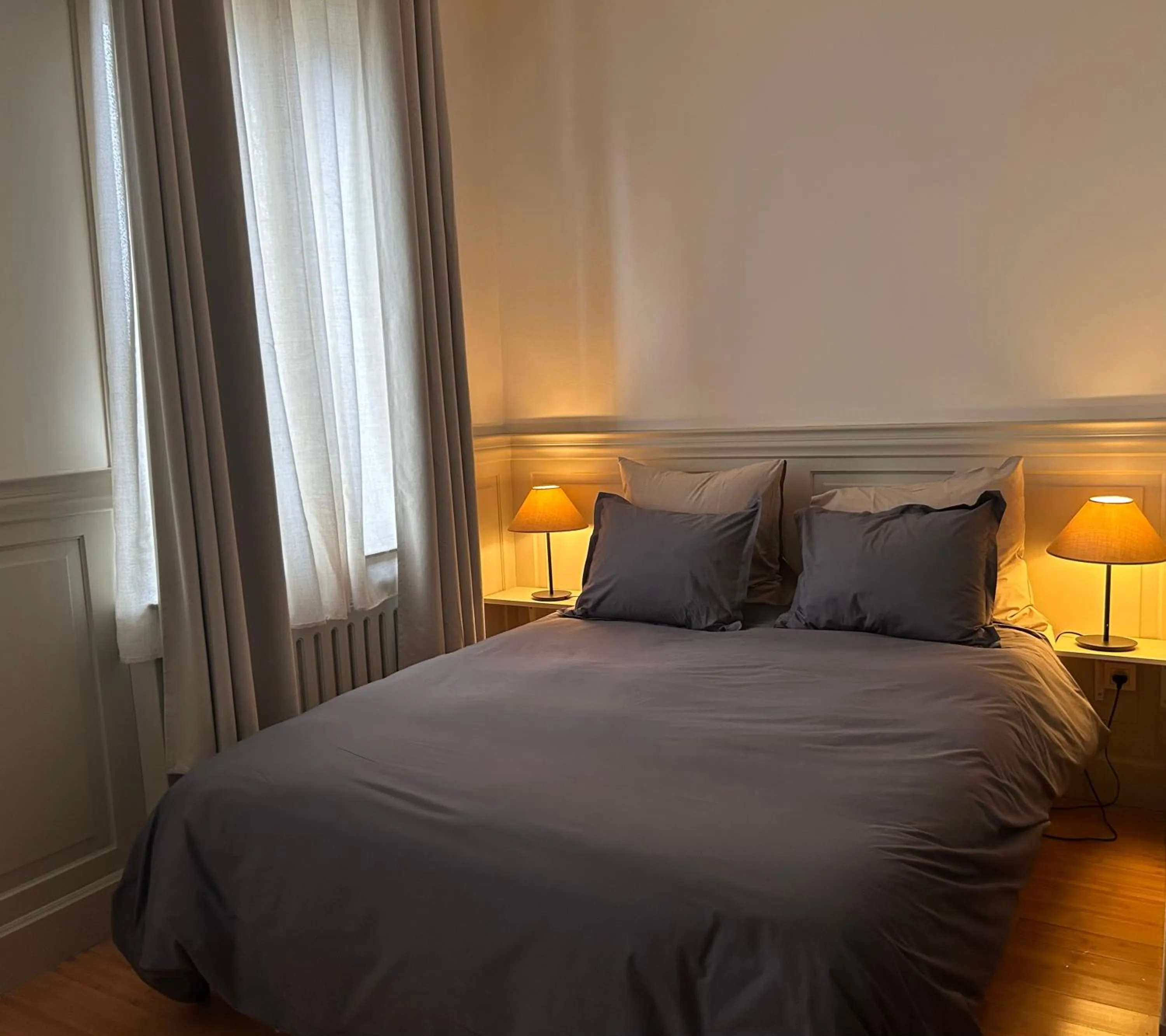 Bed in Hotel Saint Georges