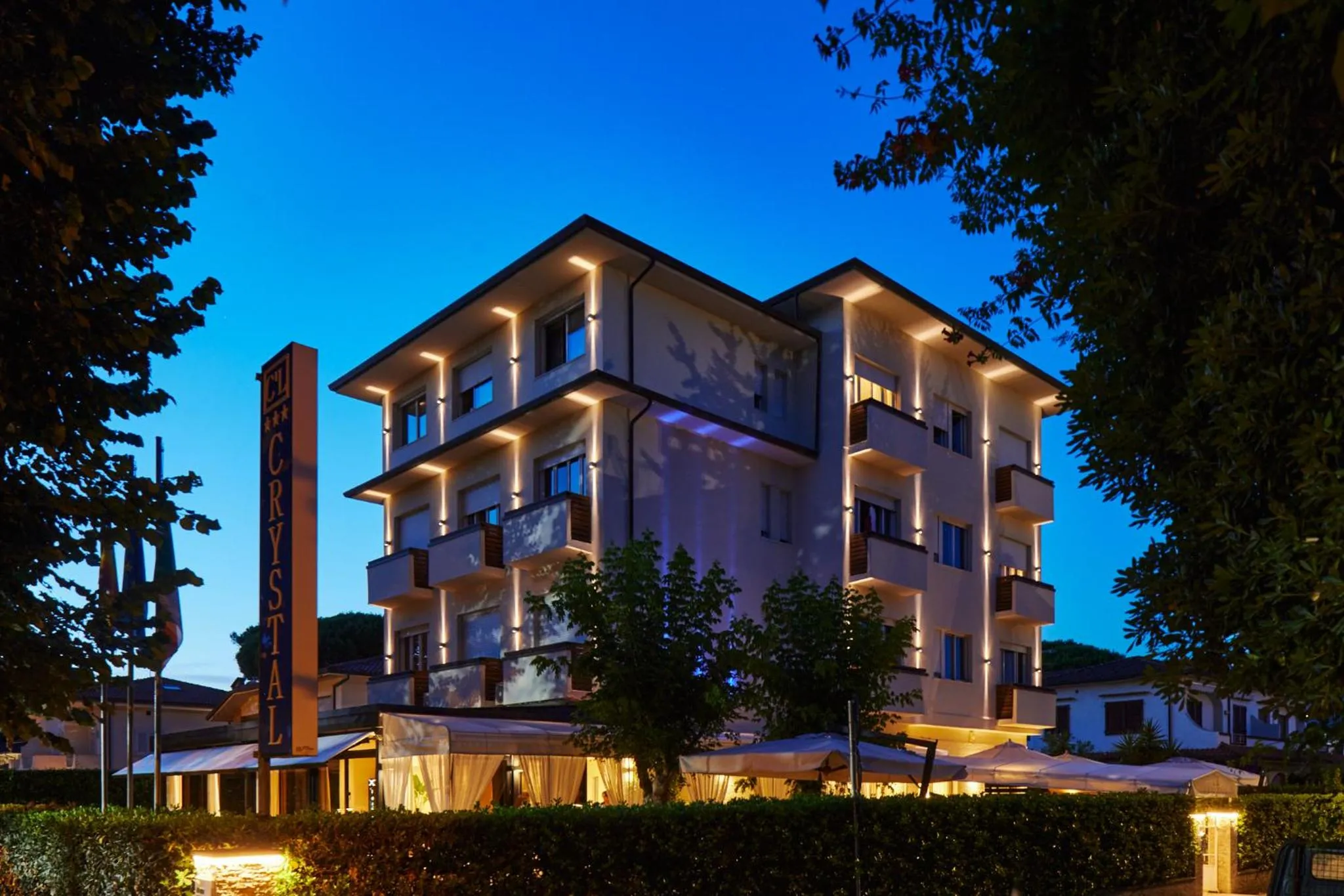 Property building in Hotel Crystal