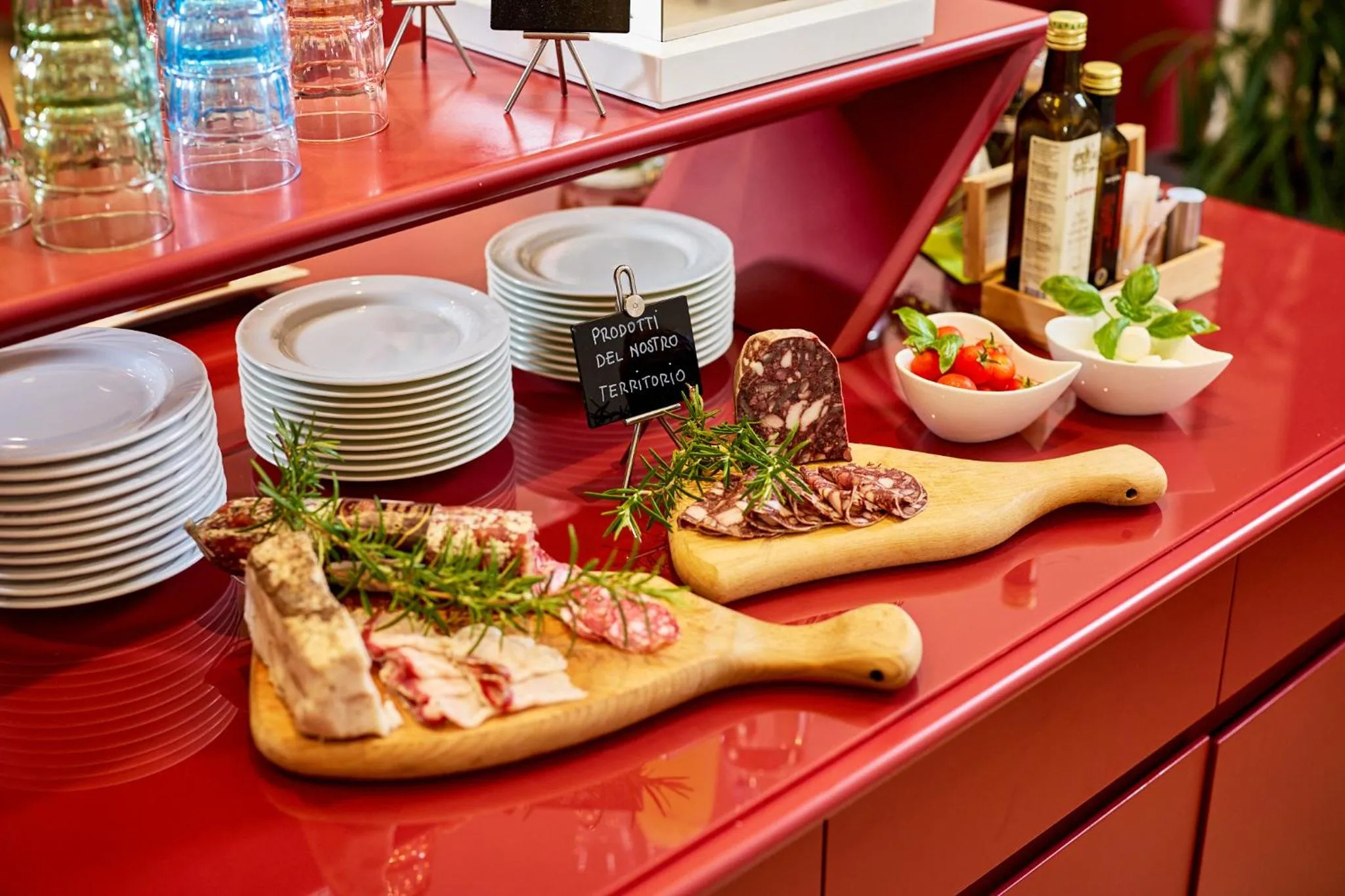 Buffet breakfast in Hotel Crystal