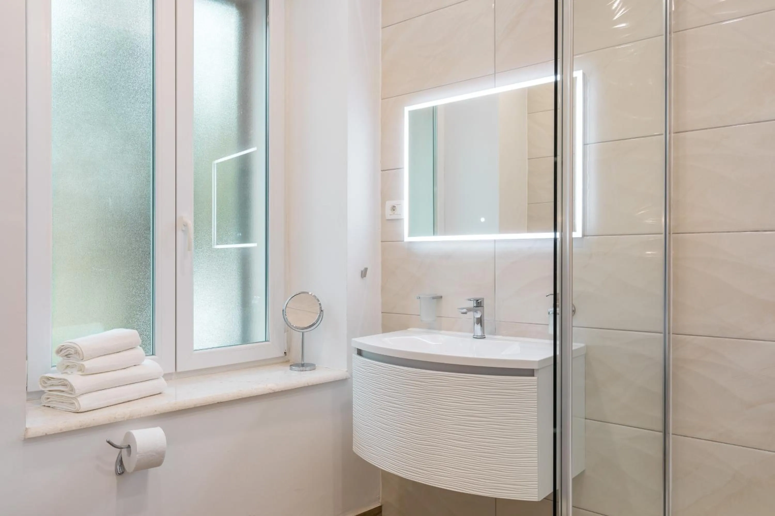 Bathroom in Pellegrini Luxury Rooms