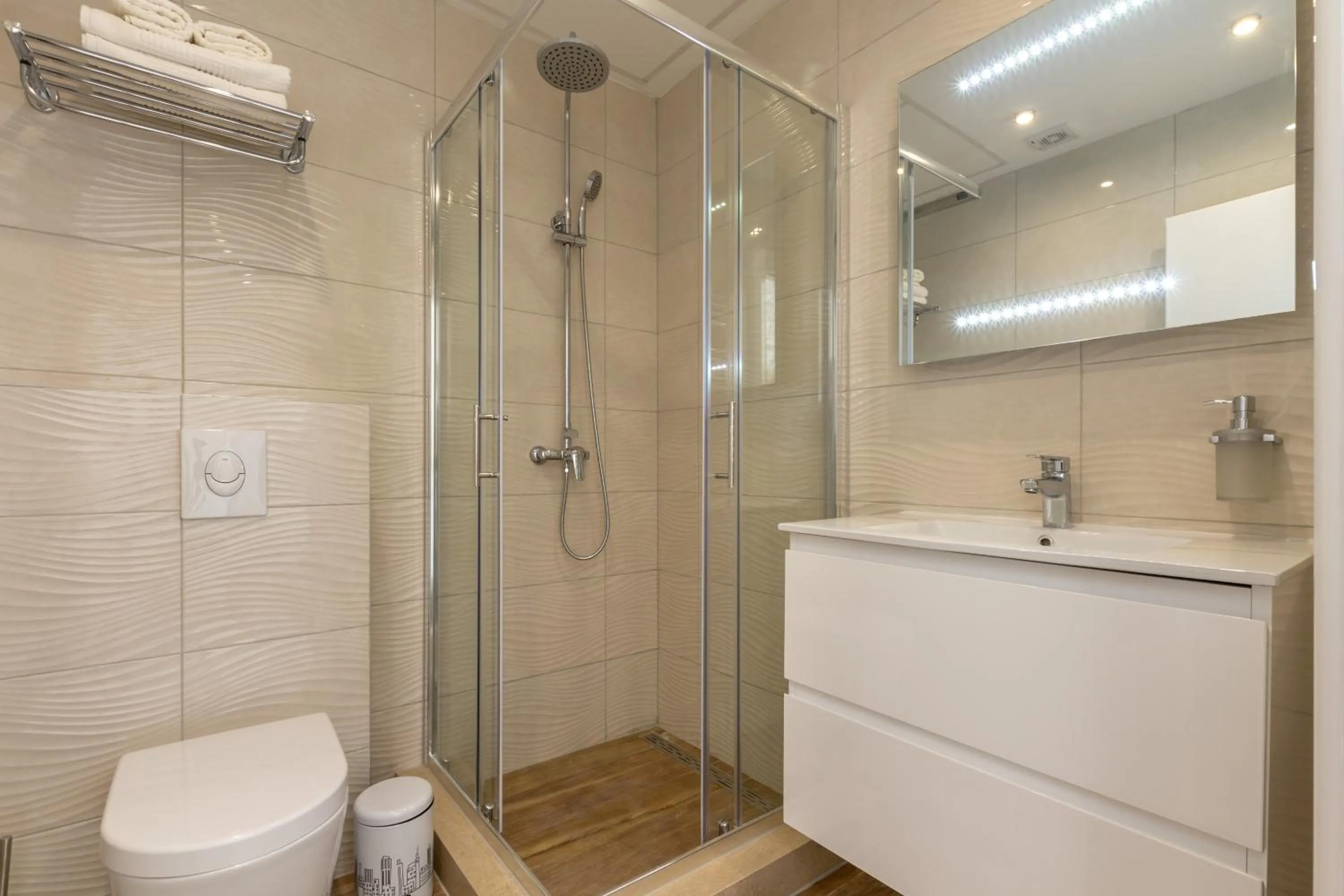 Bathroom in Pellegrini Luxury Rooms
