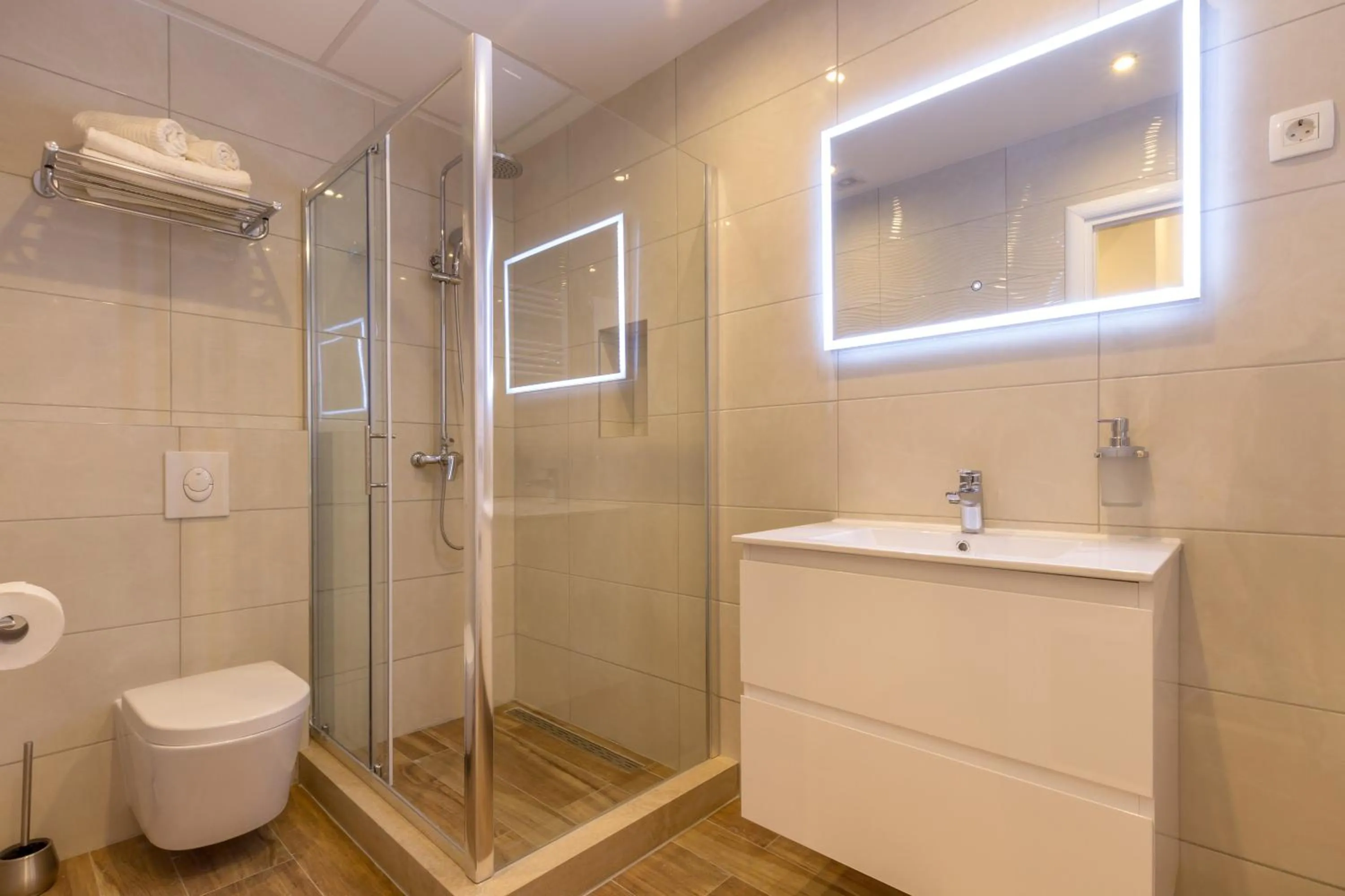 Bathroom in Pellegrini Luxury Rooms