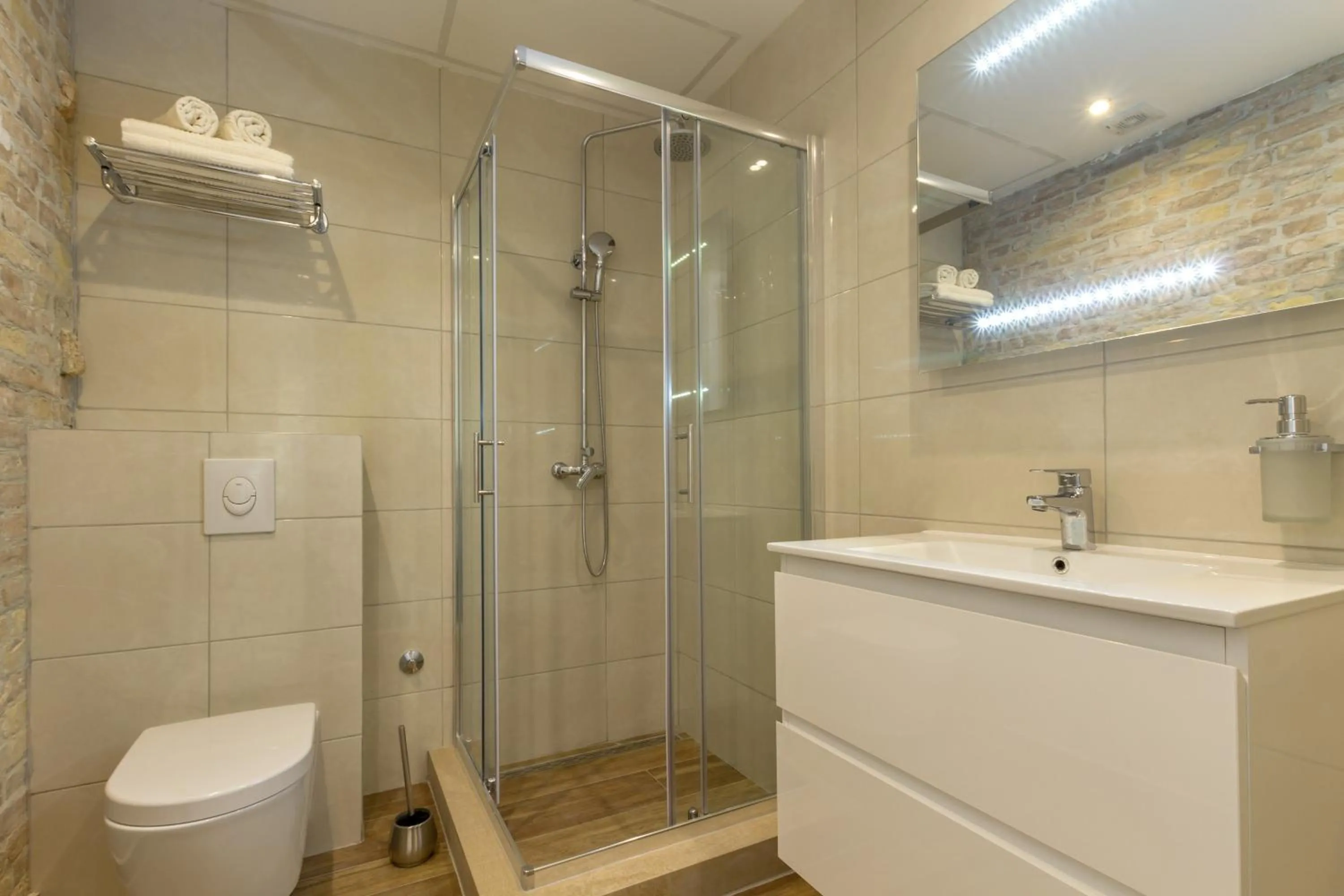 Bathroom in Pellegrini Luxury Rooms