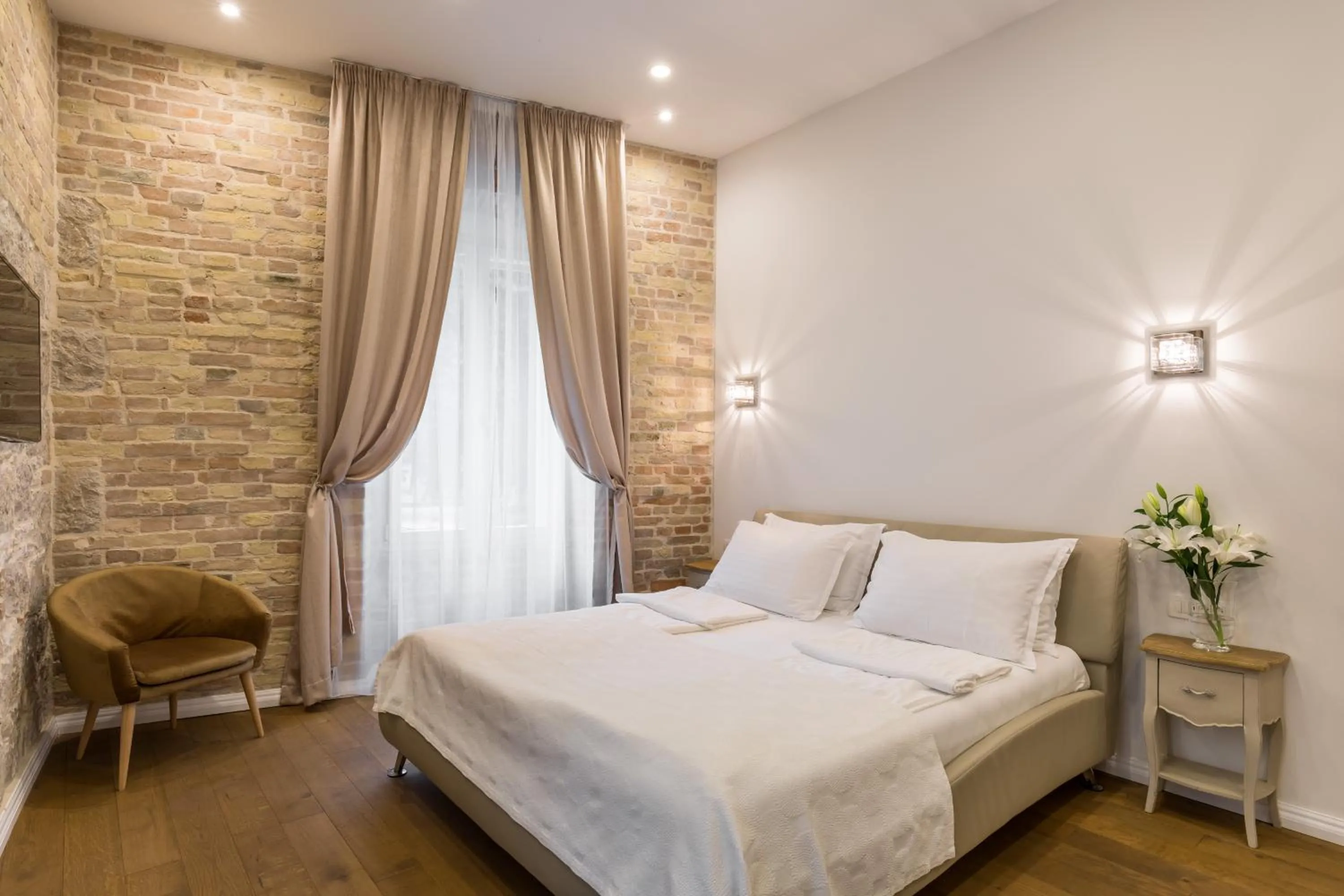 Bedroom, Bed in Pellegrini Luxury Rooms