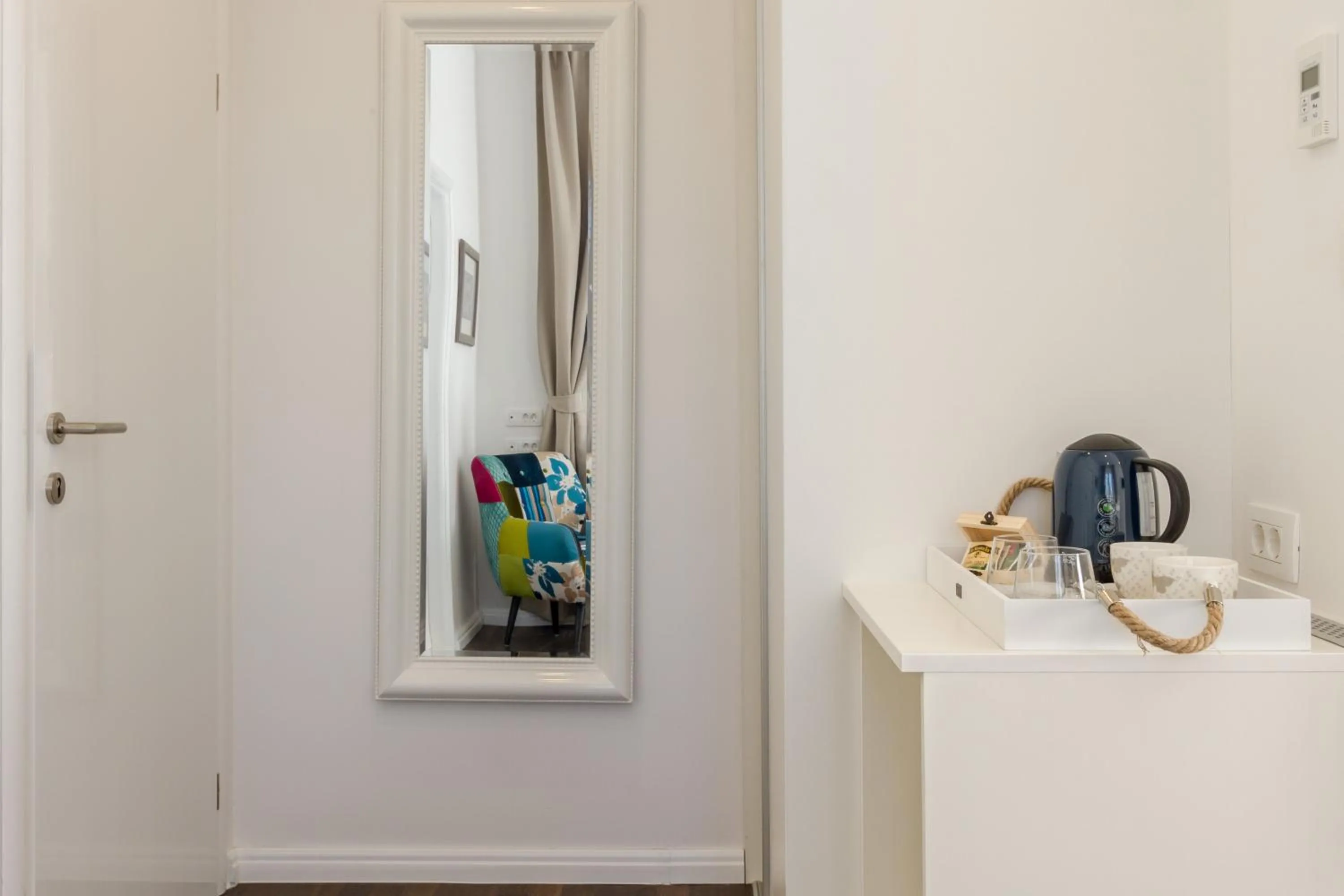 Coffee/tea facilities in Pellegrini Luxury Rooms