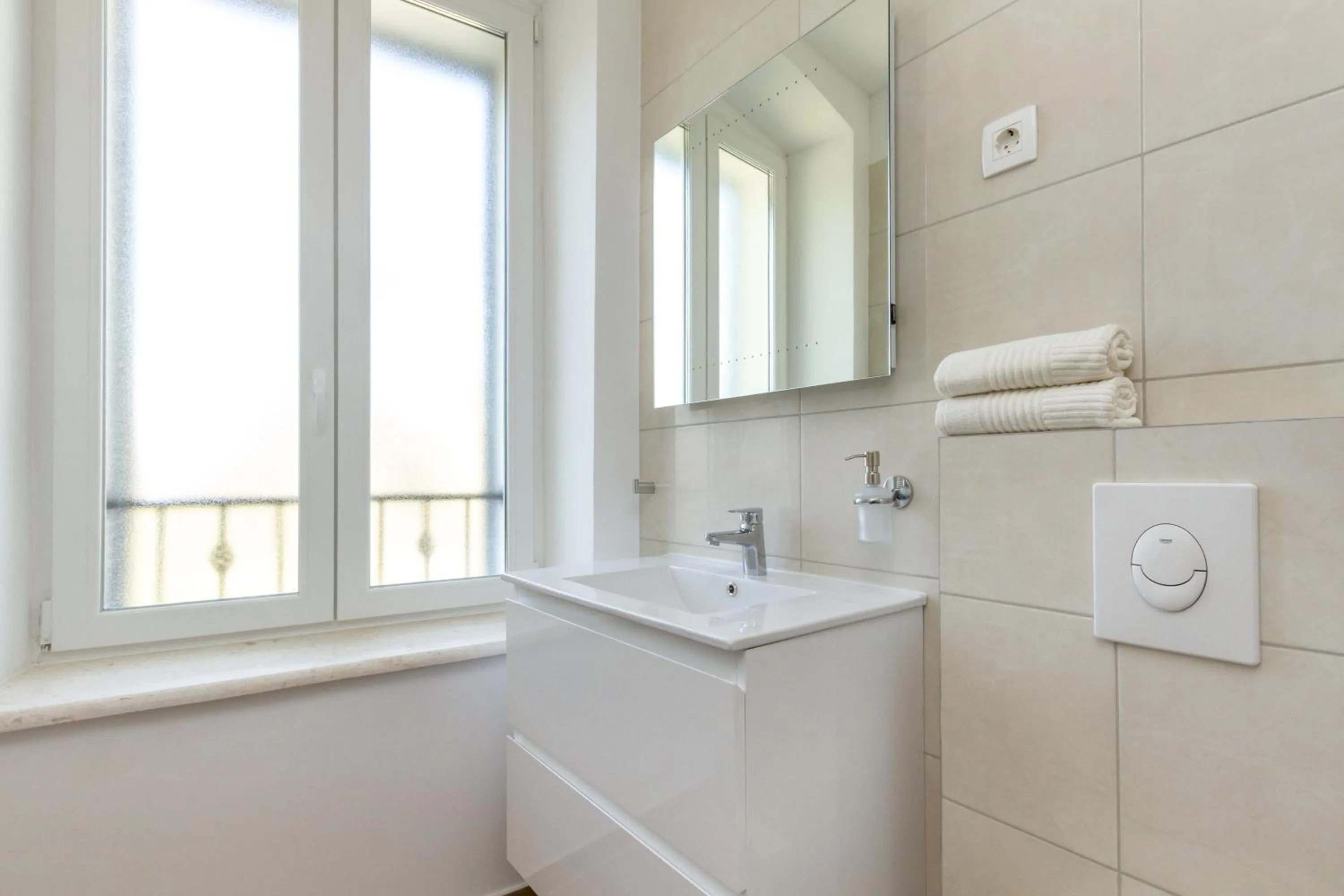 Bathroom in Pellegrini Luxury Rooms