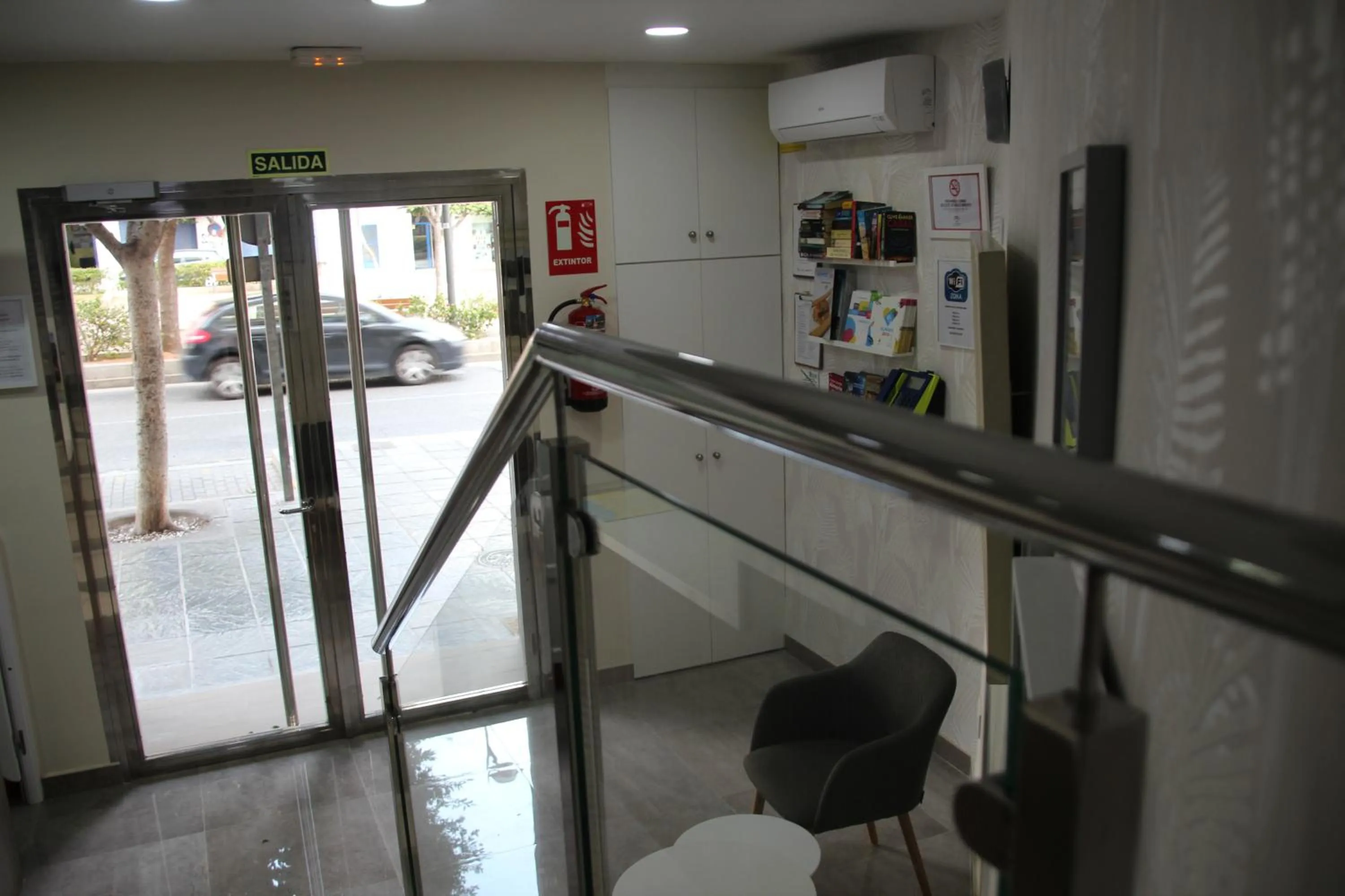 Lobby or reception in Hostal Maribel