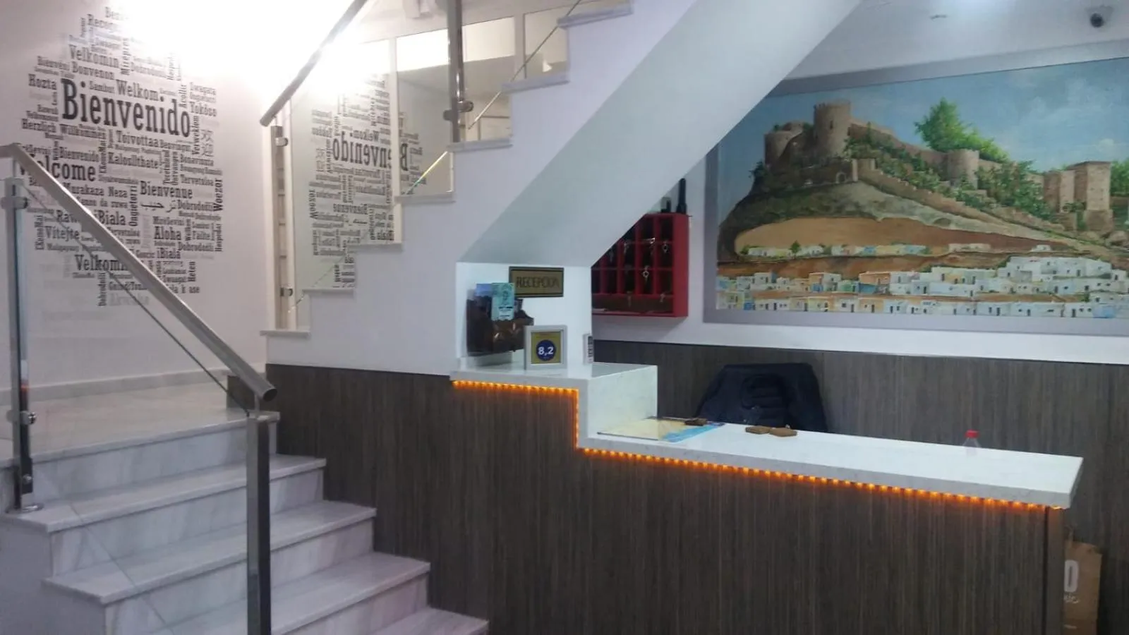 Lobby or reception in Hostal Maribel