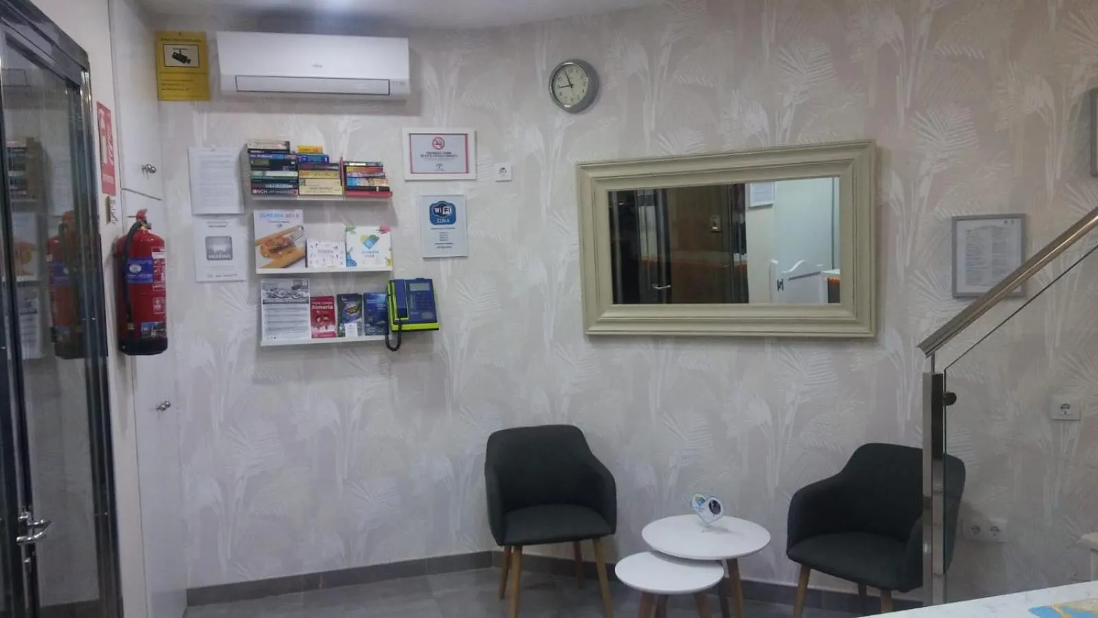 Decorative detail in Hostal Maribel