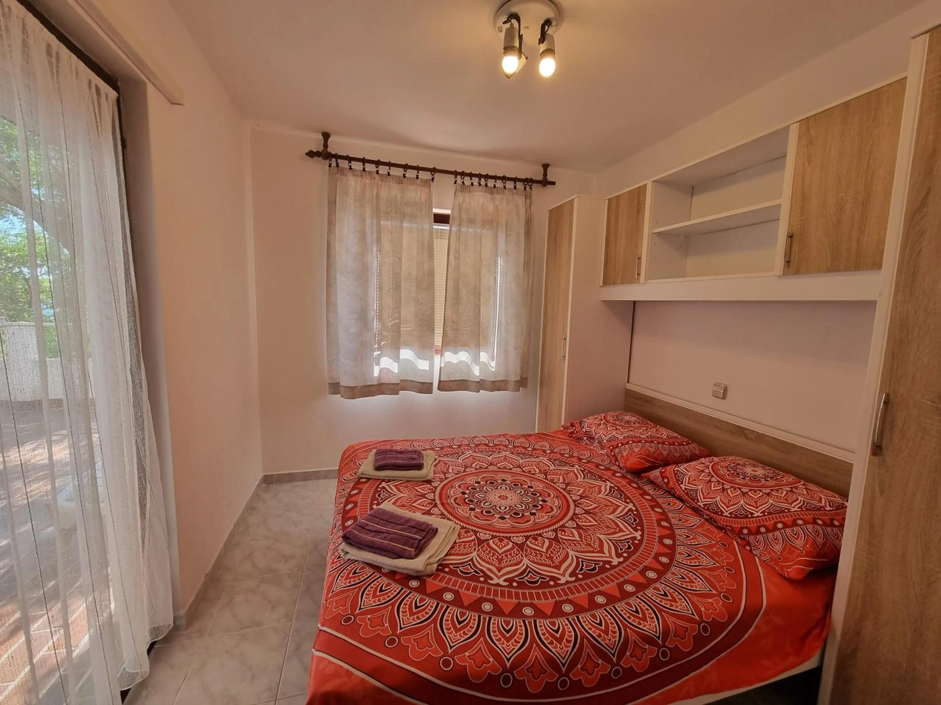 Bedroom, Bed in Apartment Grbac