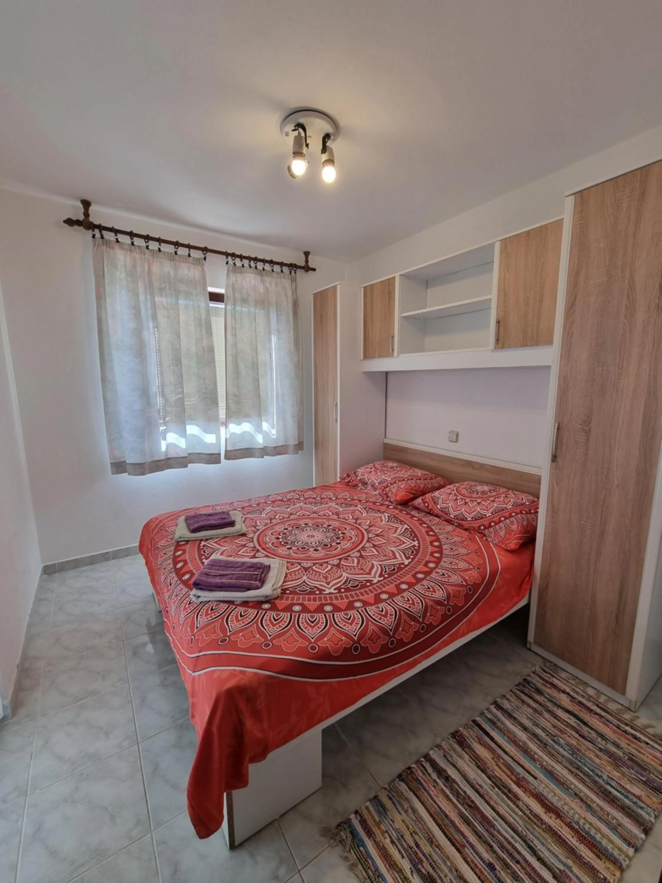 Bedroom, Bed in Apartment Grbac