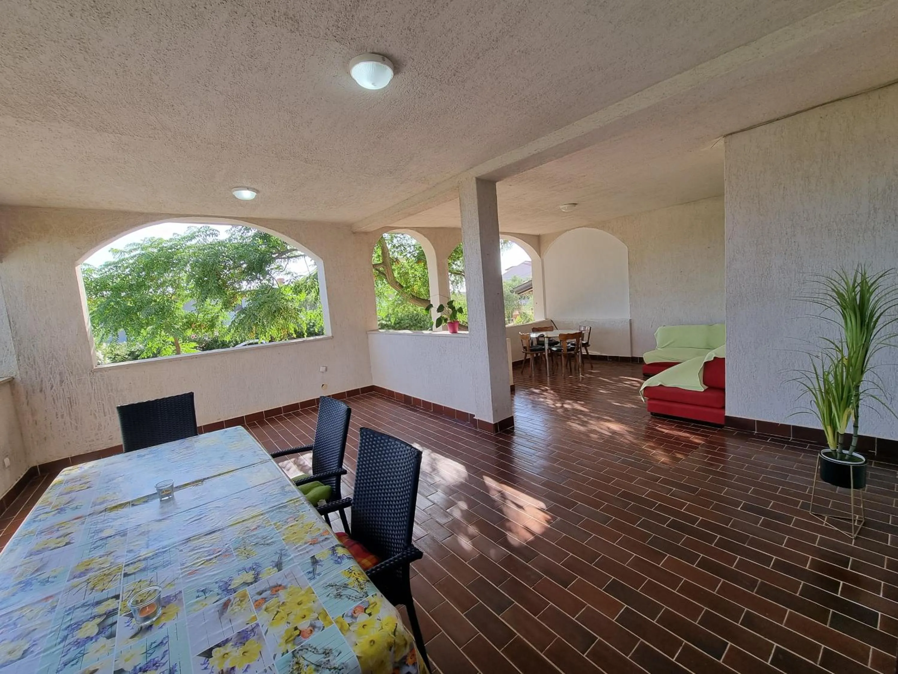 Balcony/Terrace, Bed in Apartment Grbac