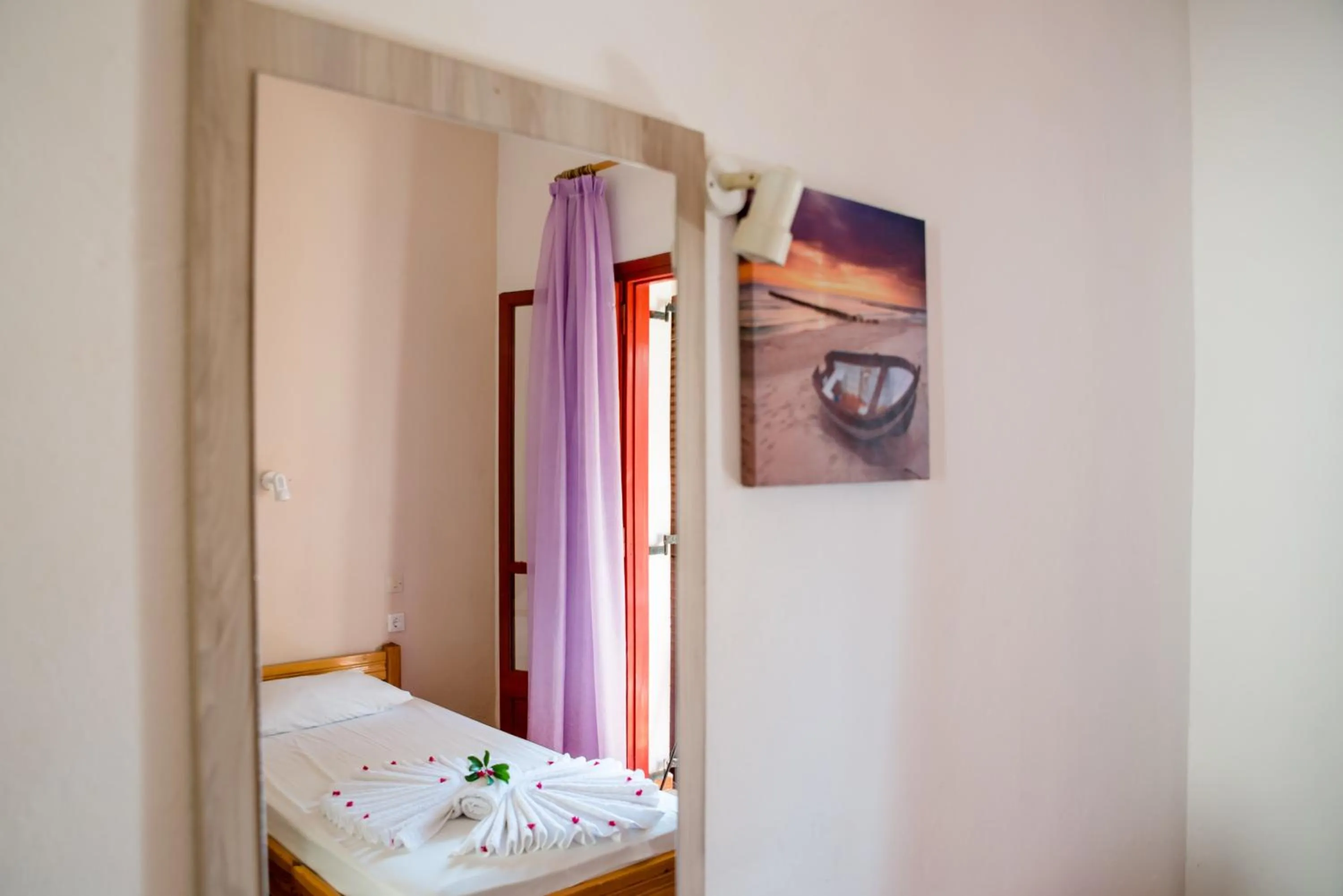Bedroom in Kalypso studio Resorts