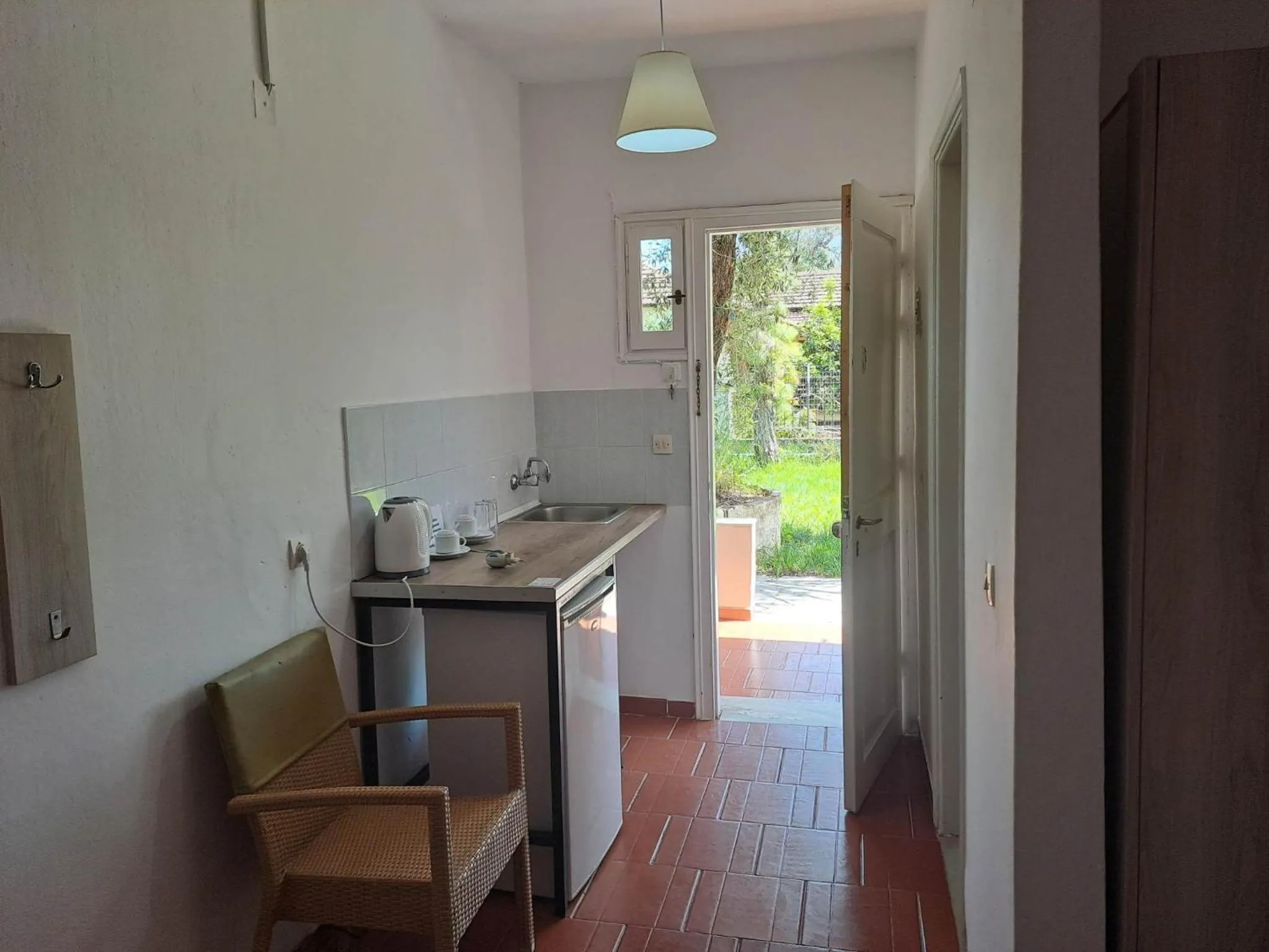 Kitchen or kitchenette in Kalypso studio Resorts