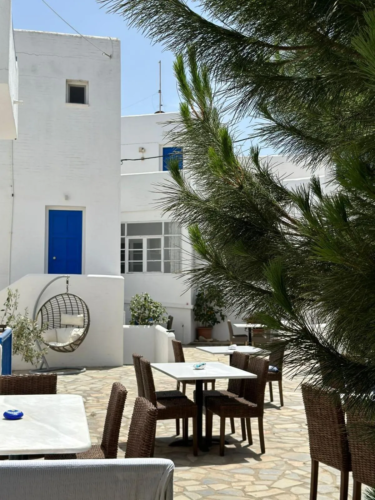 Dining area in Εvi Evan Hotel