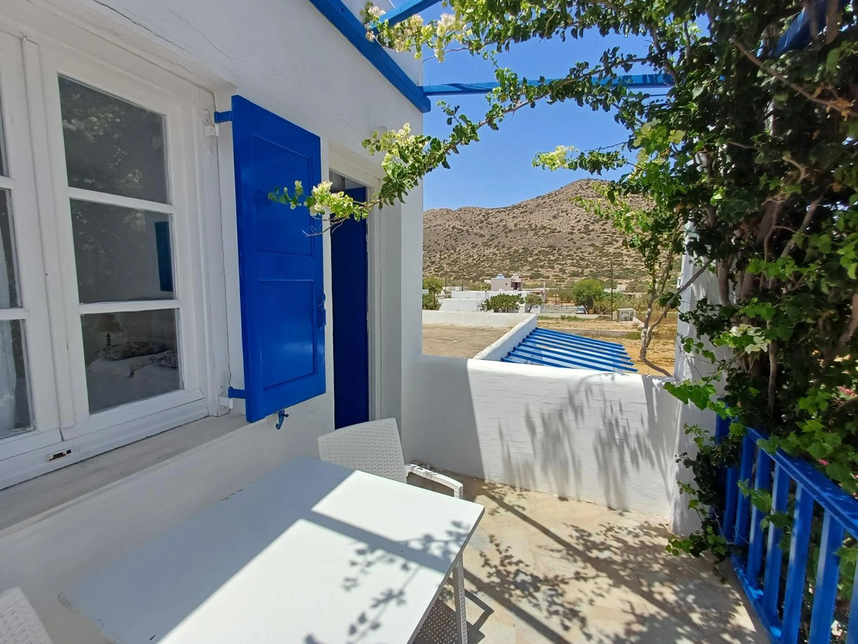 Balcony/Terrace in Εvi Evan Hotel