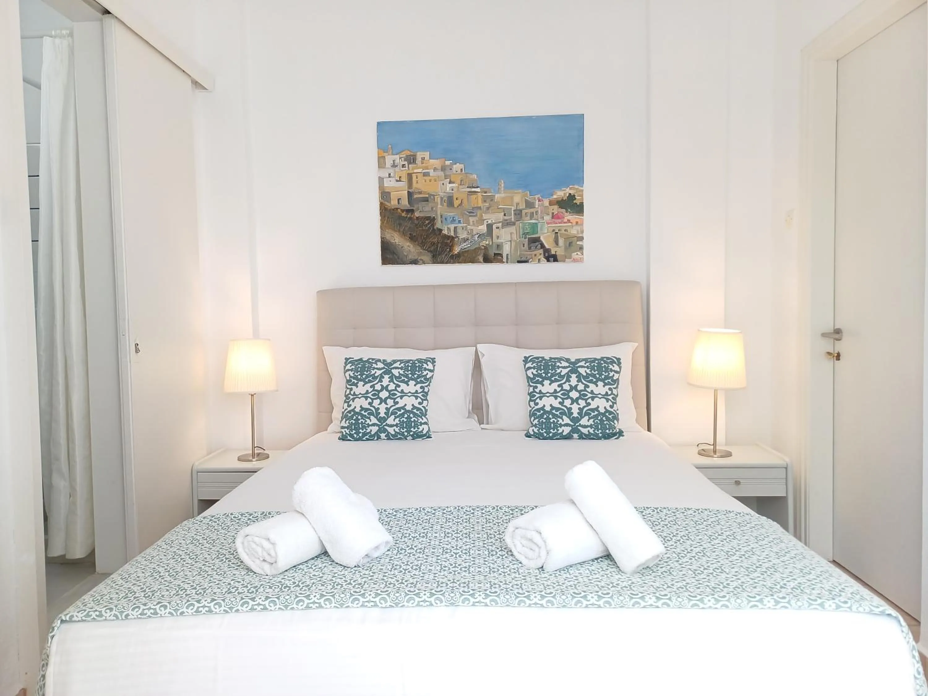 Balcony/Terrace in Εvi Evan Hotel