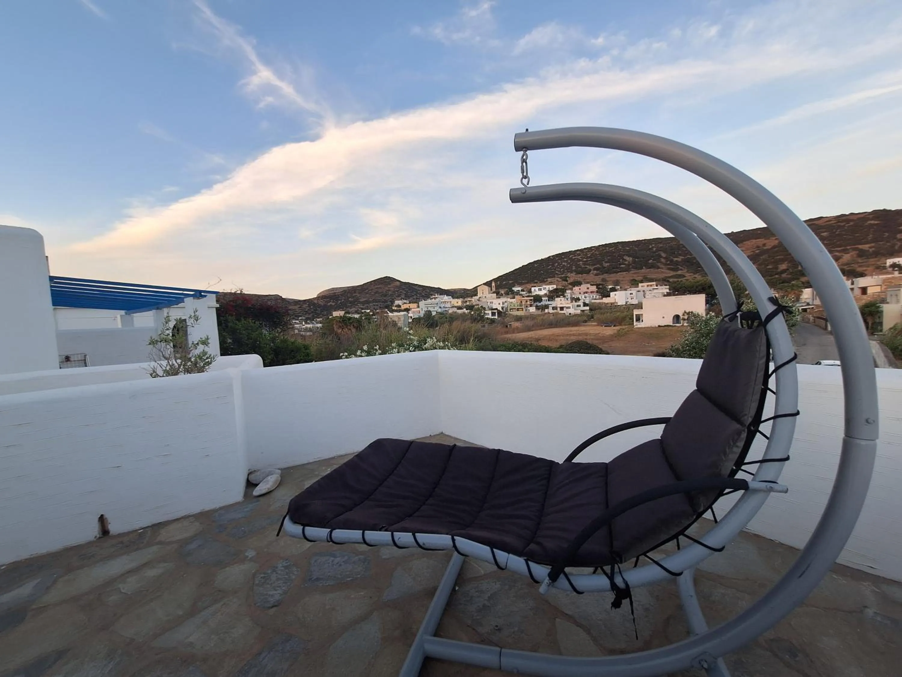 sunbed in Εvi Evan Hotel