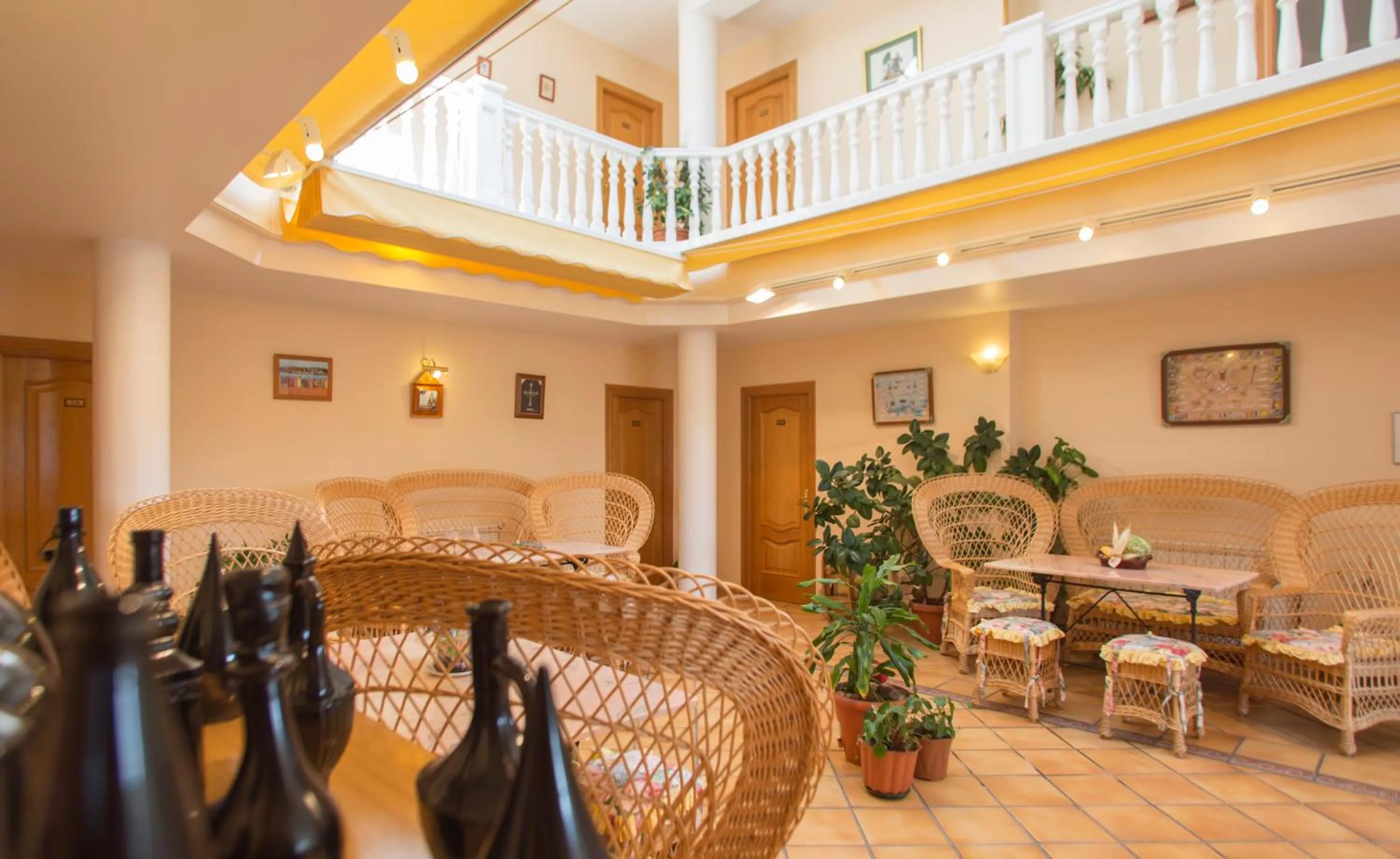 Patio in Hotel La Casa Del Abuelo