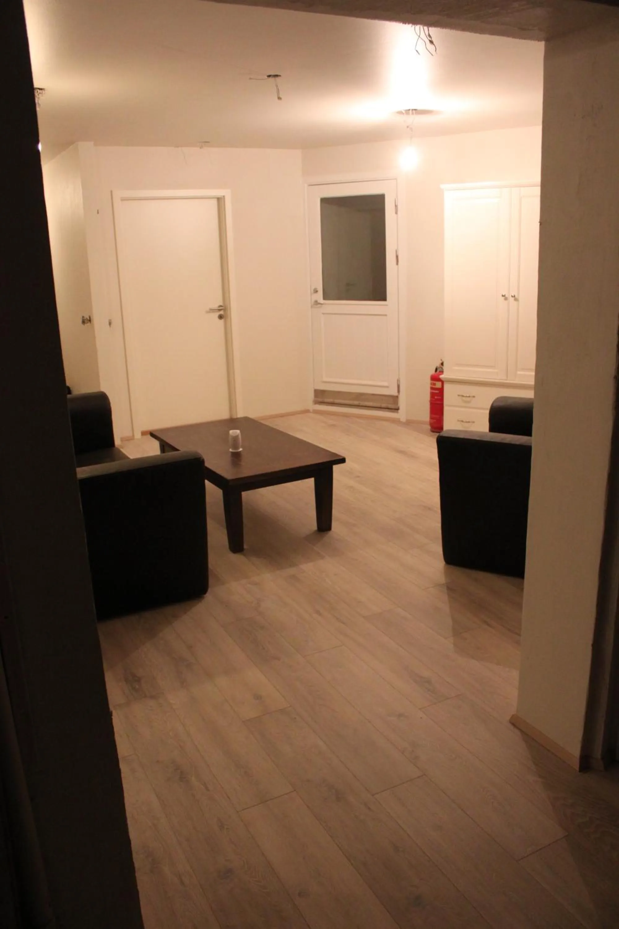 Seating area in Brekkugerdi Guesthouse