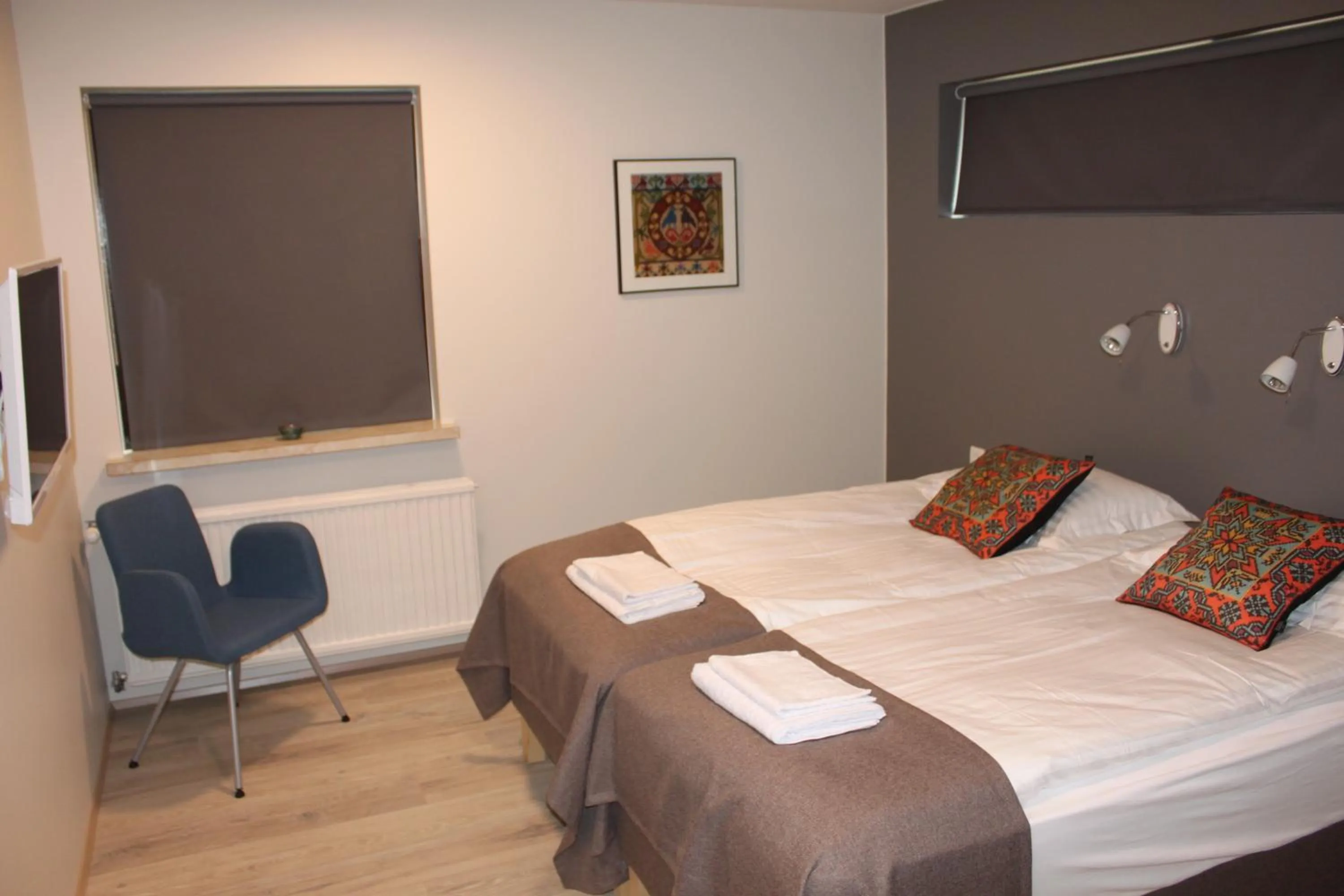 Property building, Bed in Brekkugerdi Guesthouse