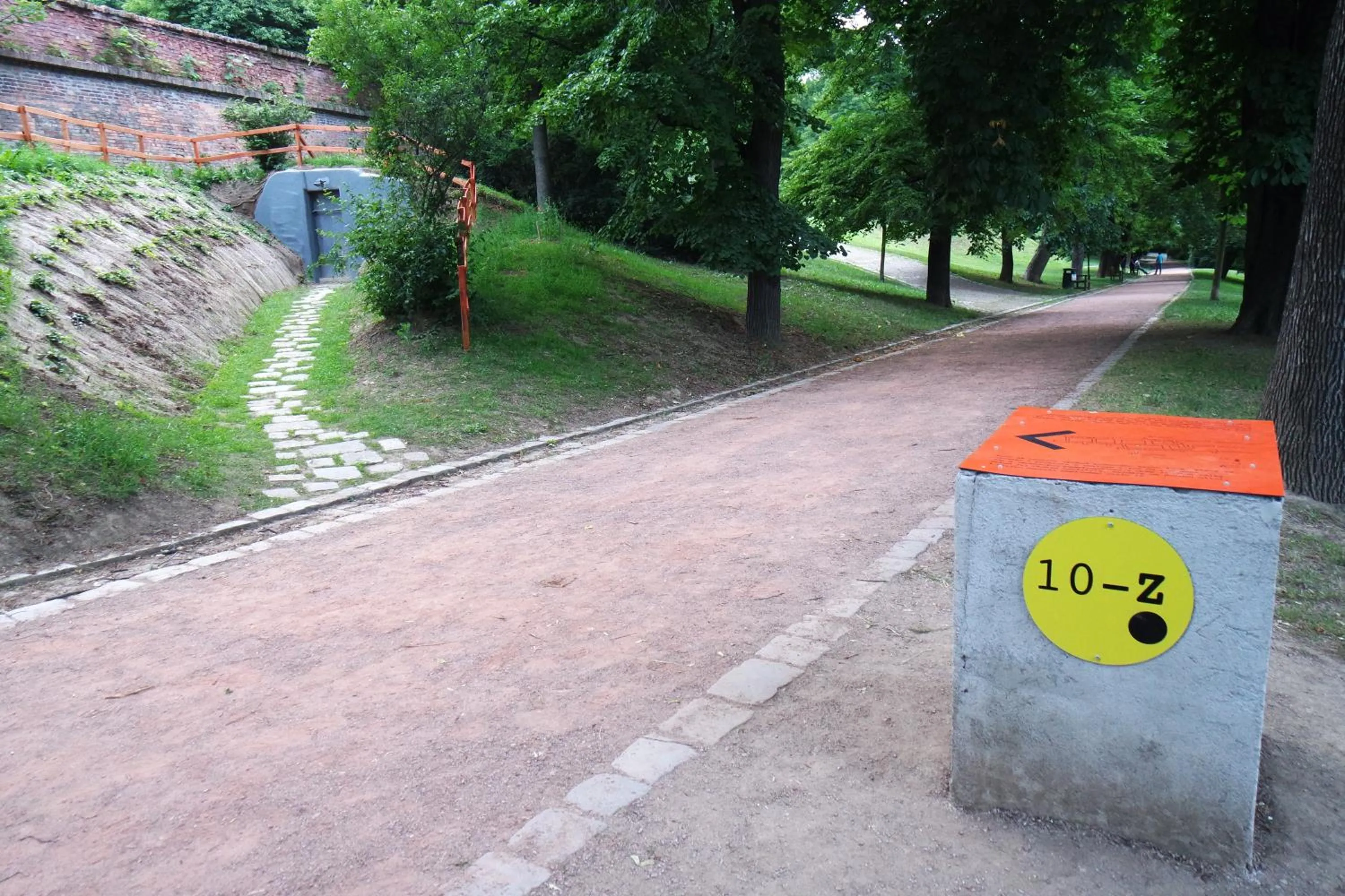 Natural landscape in 10-Z Bunker