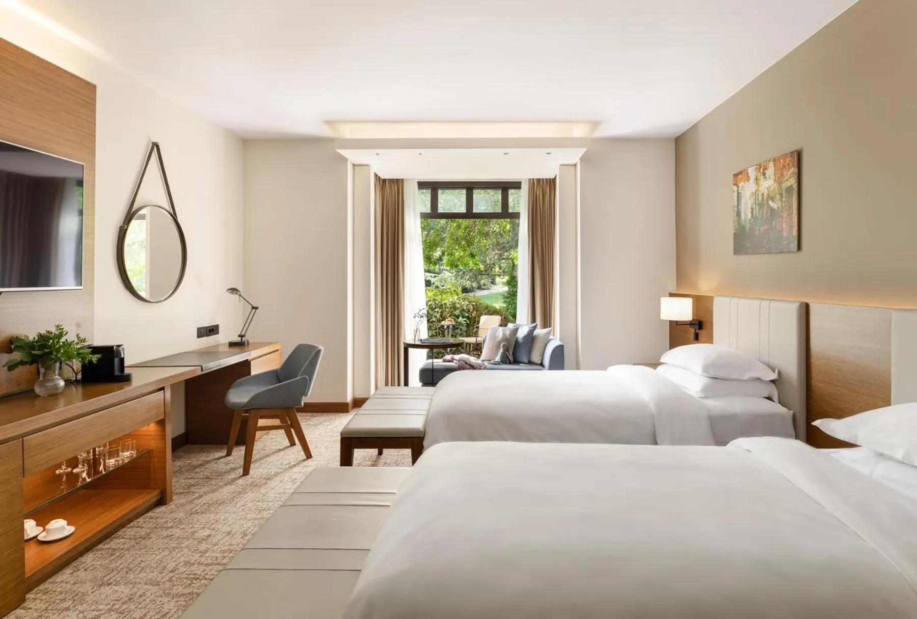 Bed in Hyatt Regency Thessaloniki