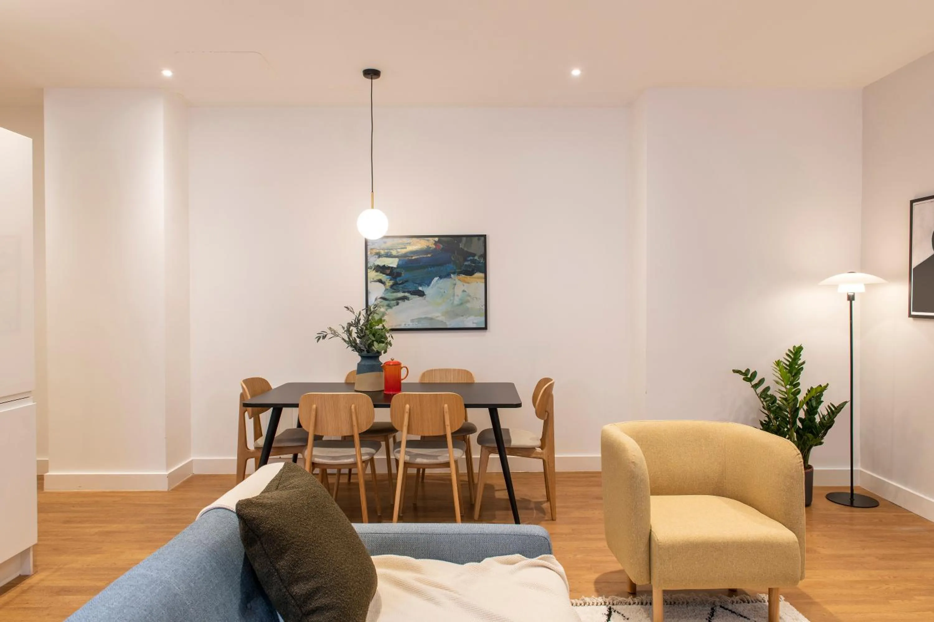 Living room in Cove Minshull Street