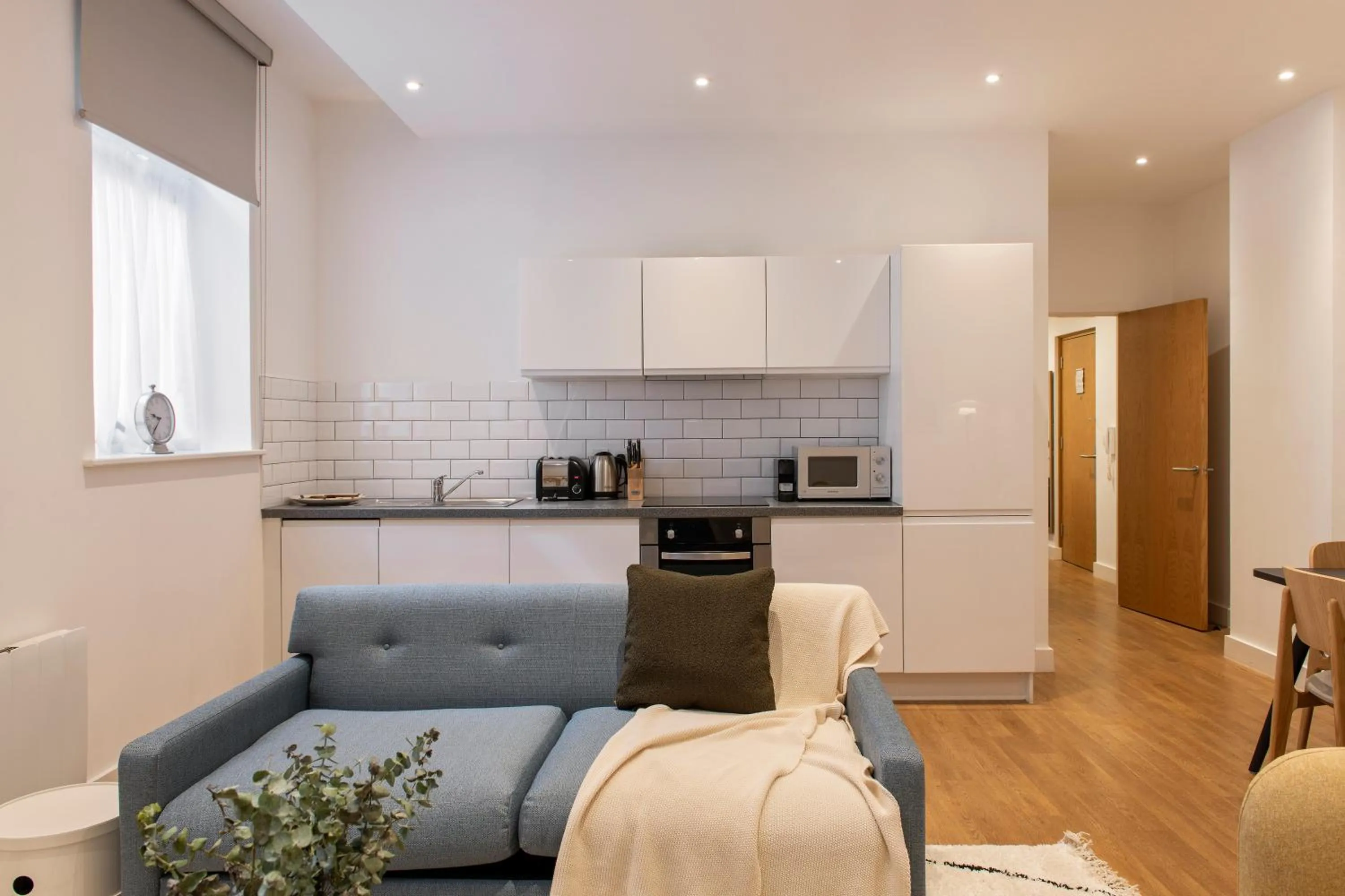 Living room in Cove Minshull Street