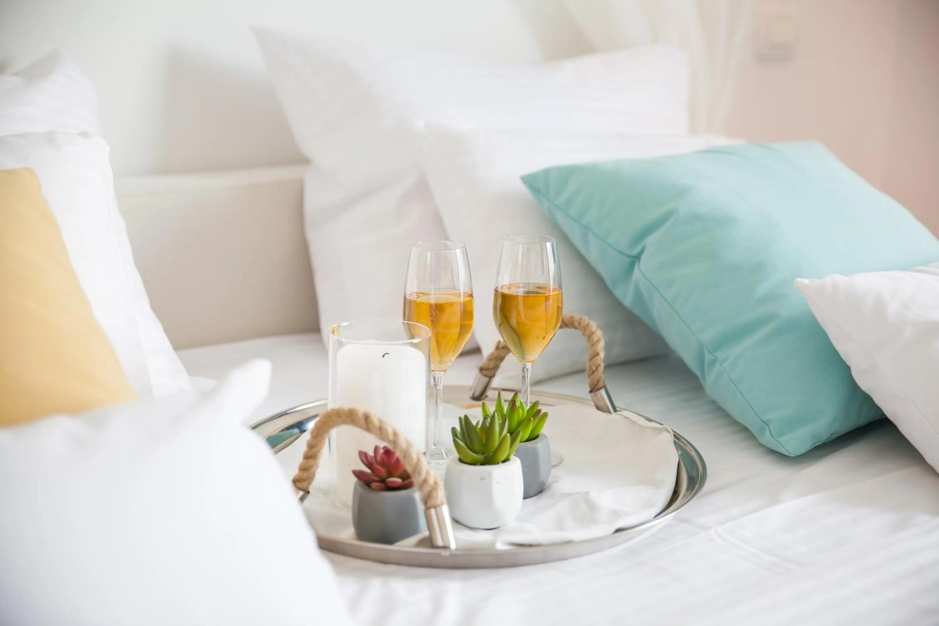 Bed in Hotel Casa del Mare - Blanche