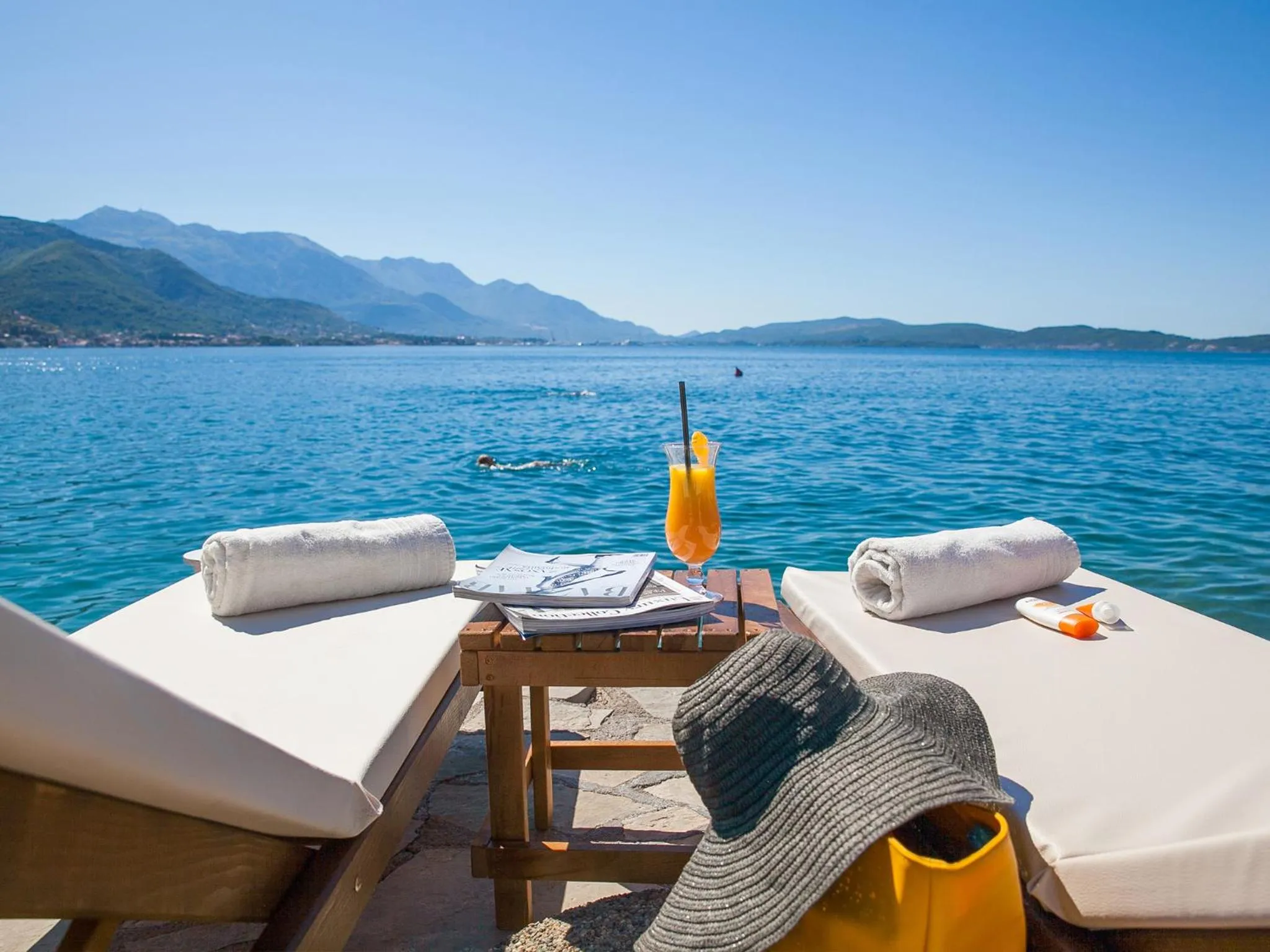 Beach in Hotel Casa del Mare - Blanche