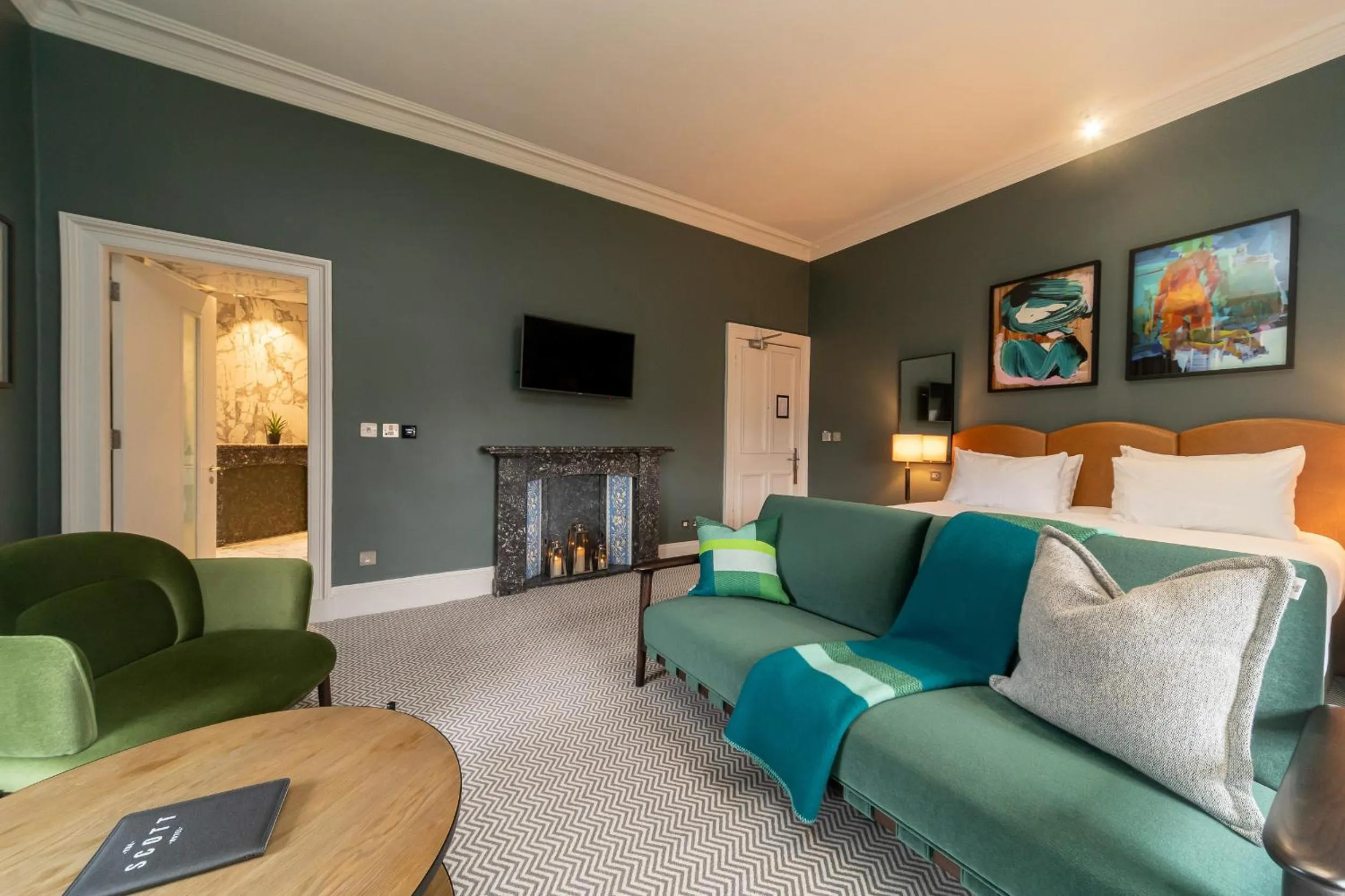 Bedroom in The Scott