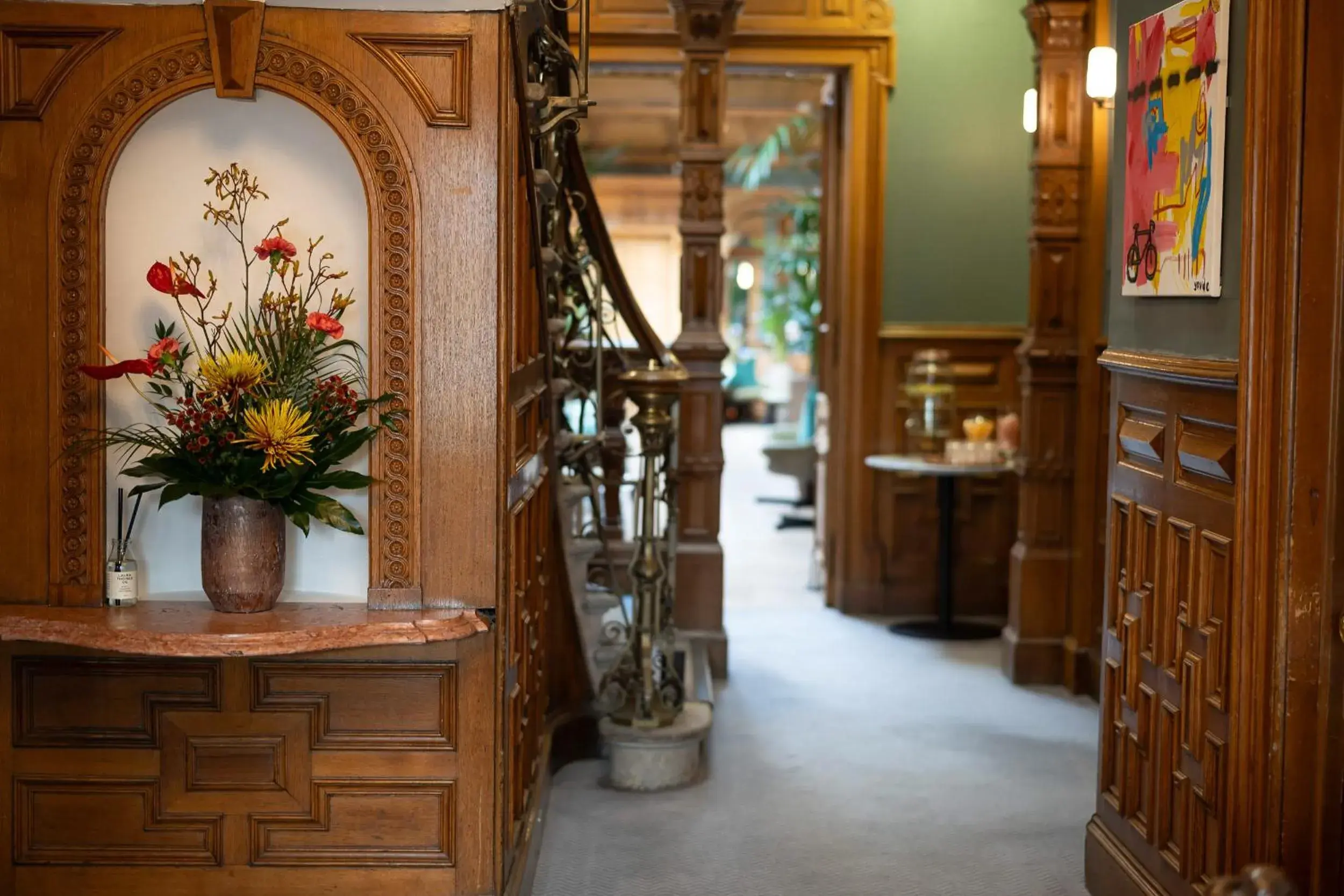 Facade/entrance in The Scott Facade/entrance in The Scott