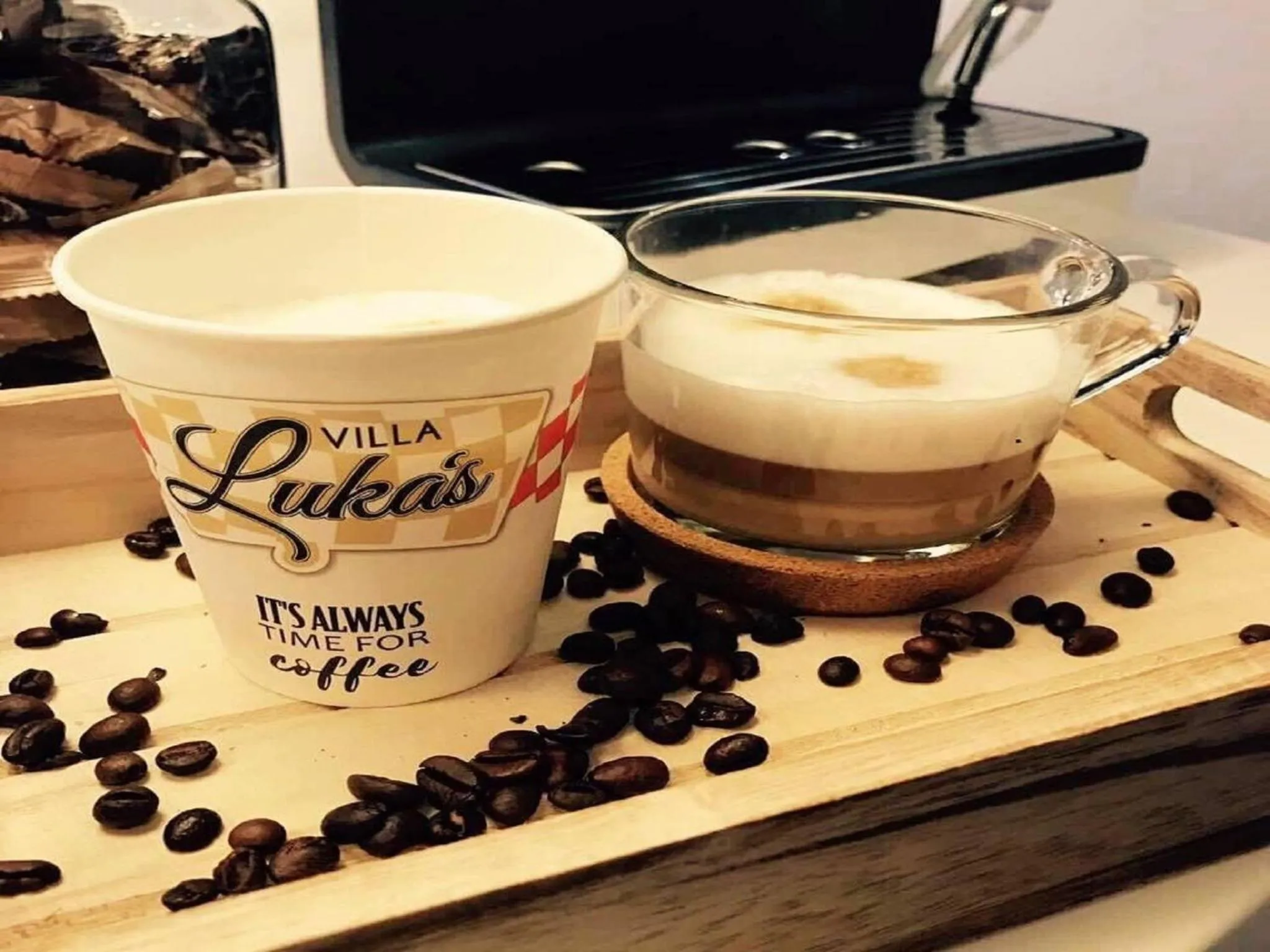 Kitchen or kitchenette in Apartments Villa Lukas