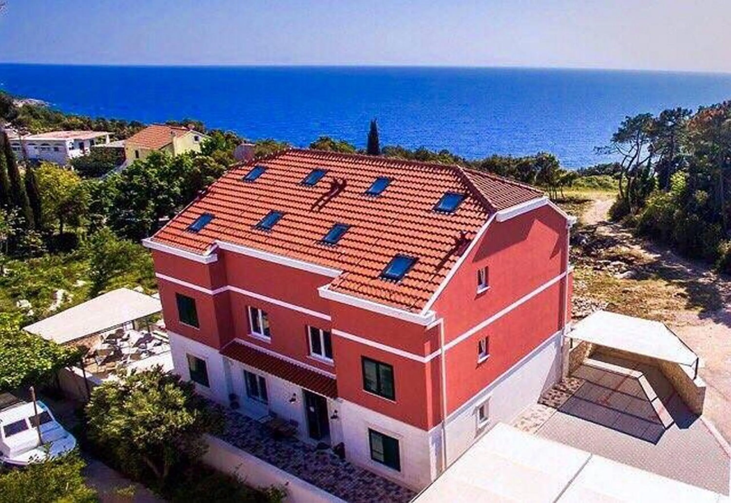 Property building in Apartments Villa Lukas