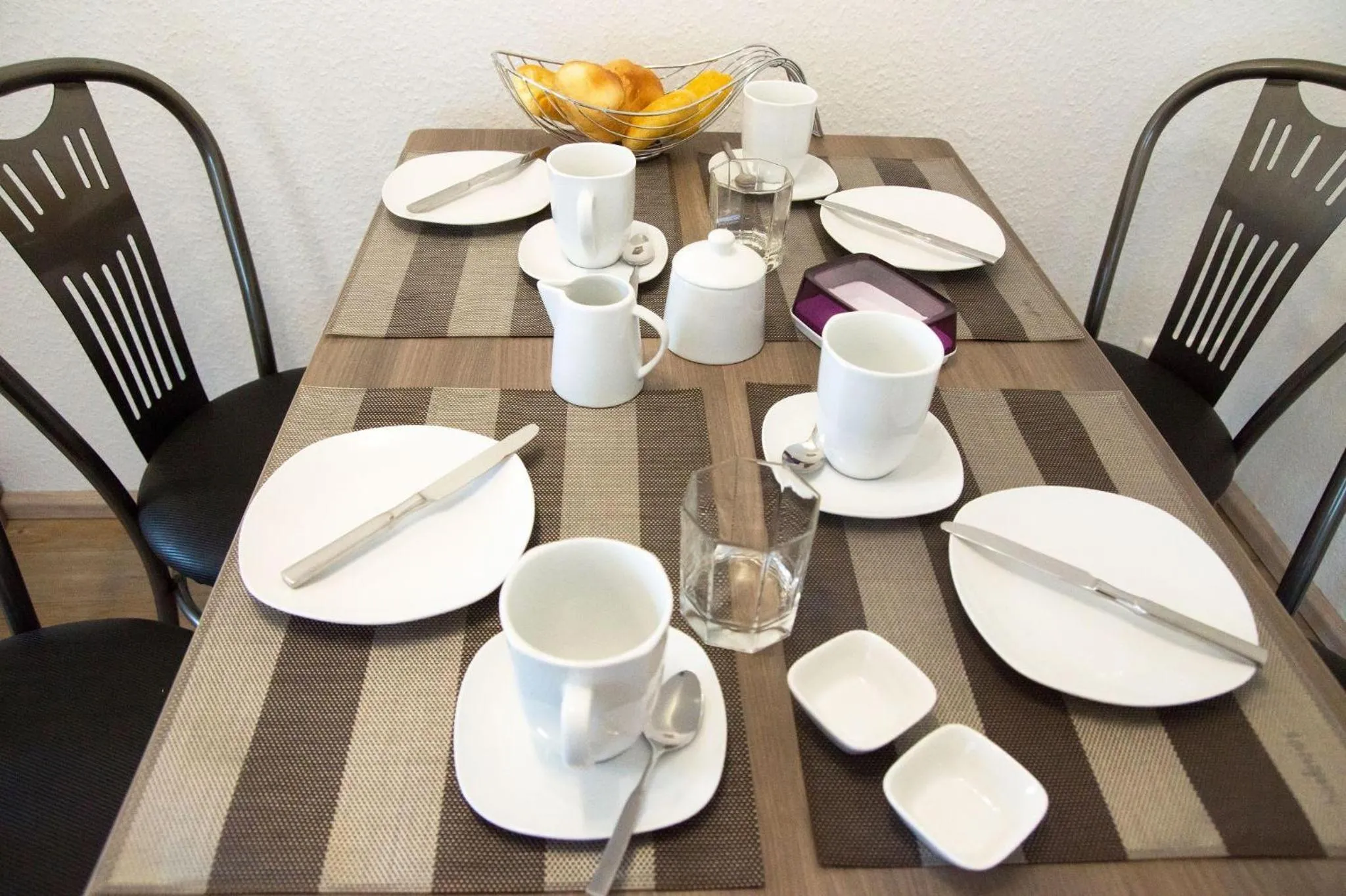 Kitchen or kitchenette in Ferienwohnung Endlich Urlaub