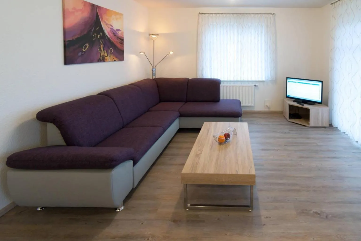 Living room in Ferienwohnung Endlich Urlaub