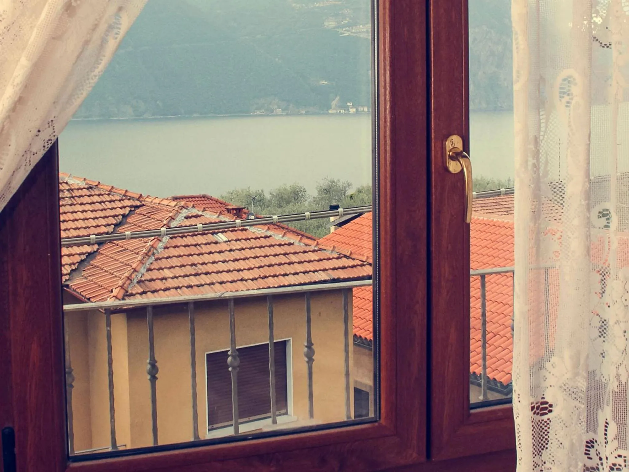 Lake view in B&B Tina