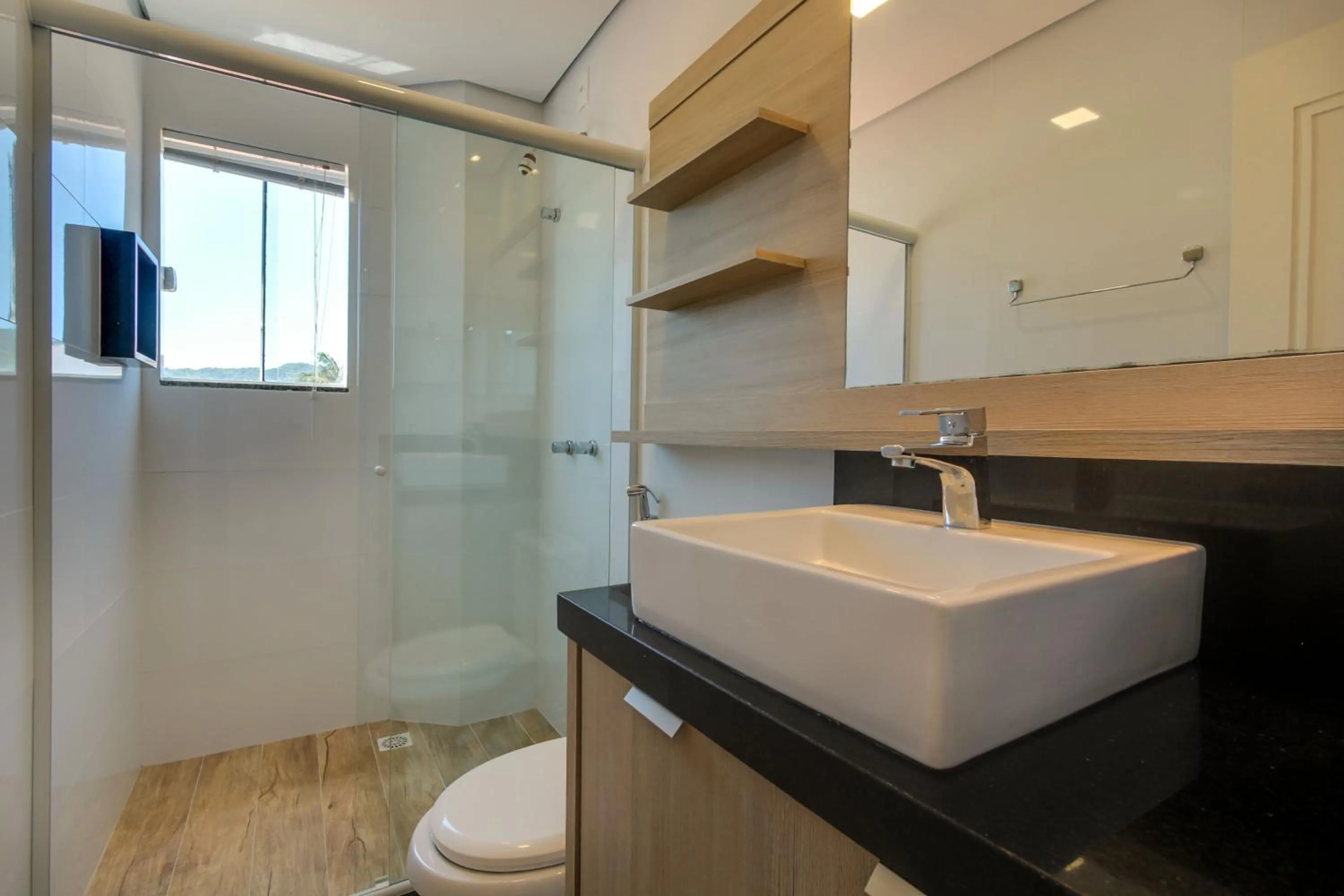 Bathroom in Imigrantes Apart Hotel