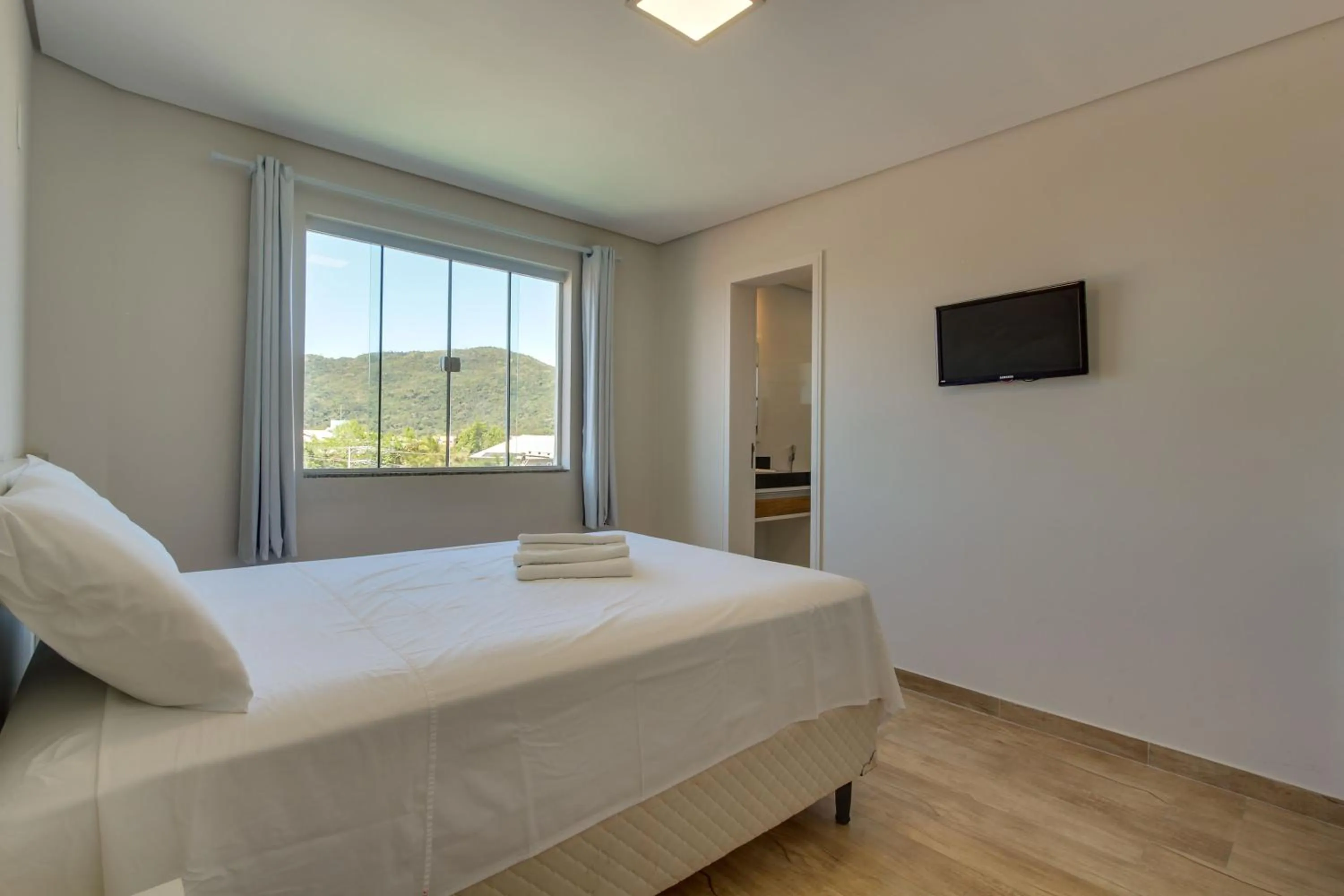 Bedroom, Bed in Imigrantes Apart Hotel