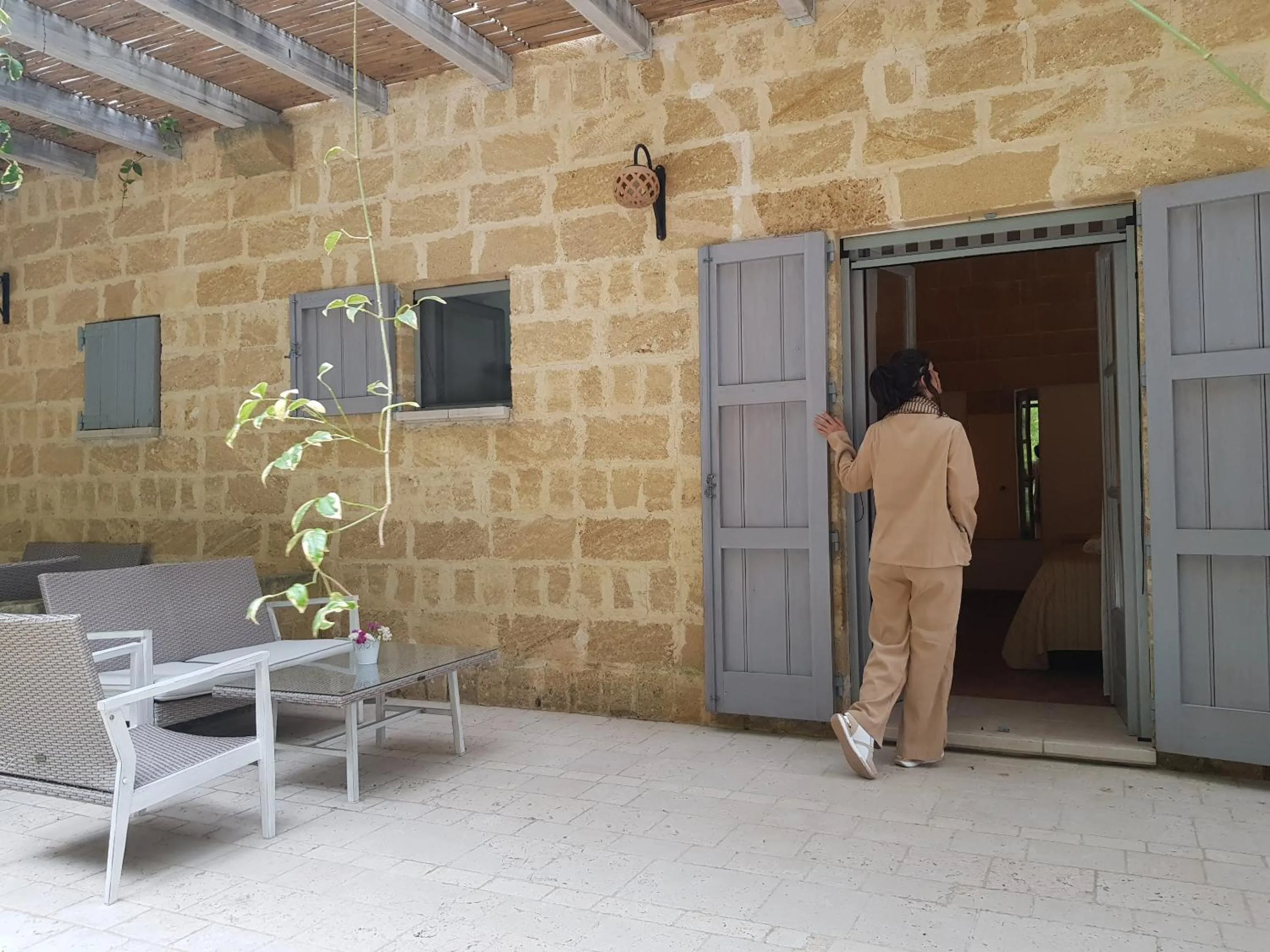 Patio in Masseria Relais Santa Teresa