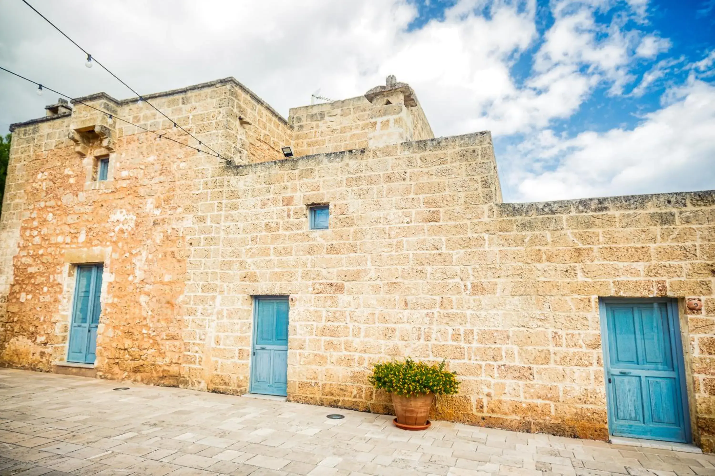 Facade/entrance in Masseria Relais Santa Teresa Facade/entrance in Masseria Relais Santa Teresa